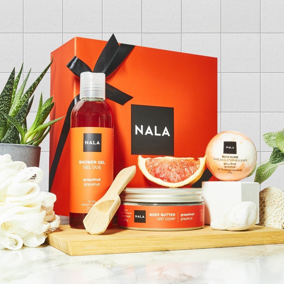 GIFT SET Bath & Hydration - Grapefruit (Butter)