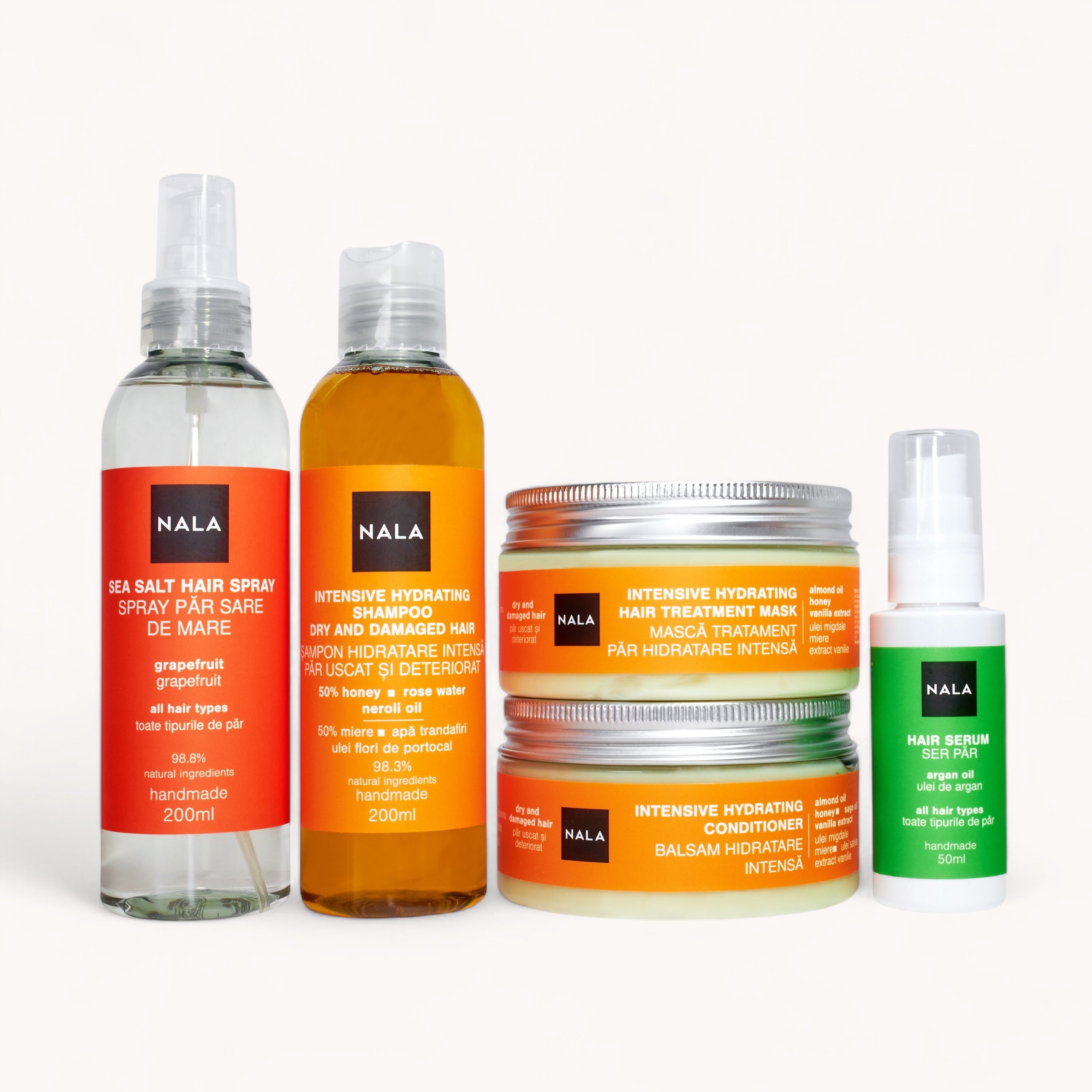 Damaged Hair Treatment & Styling Set - Intense Hydration