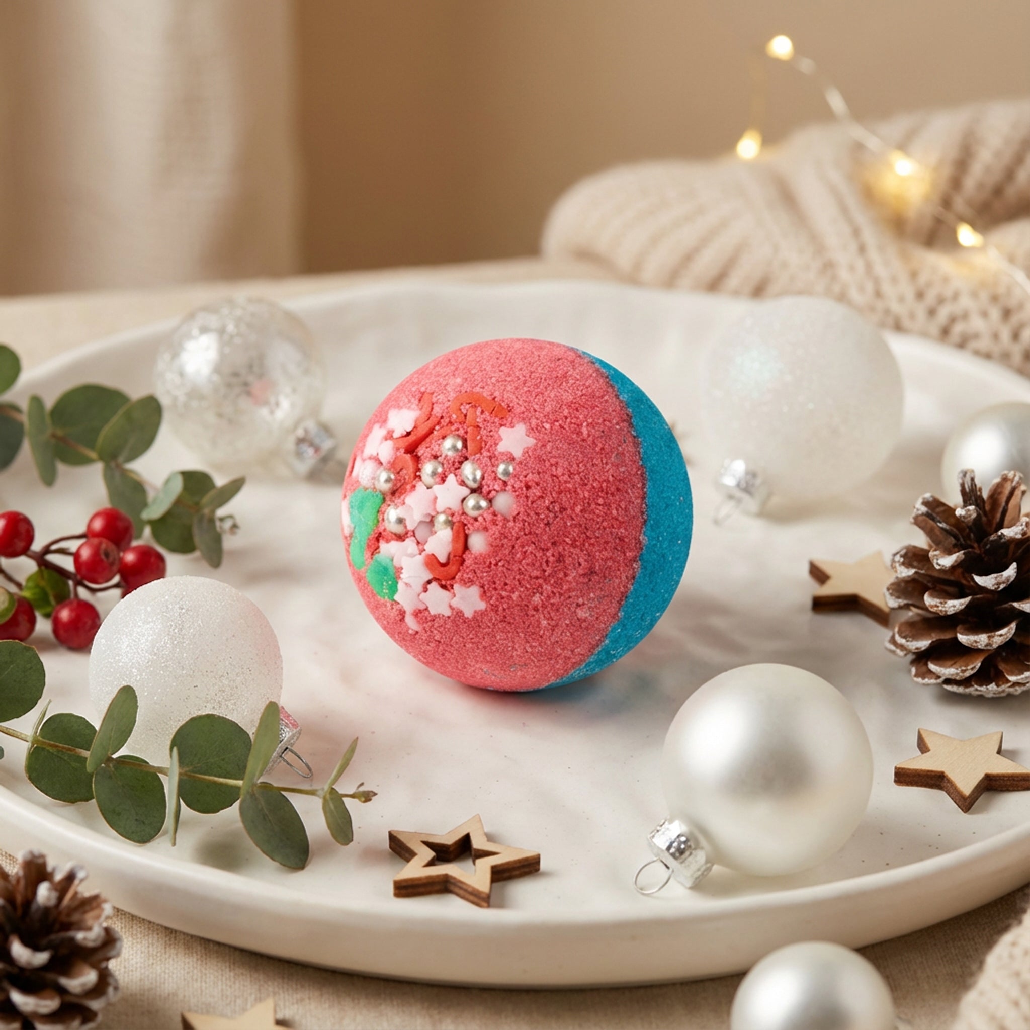 Bath Bomb - Rose & Raspberry