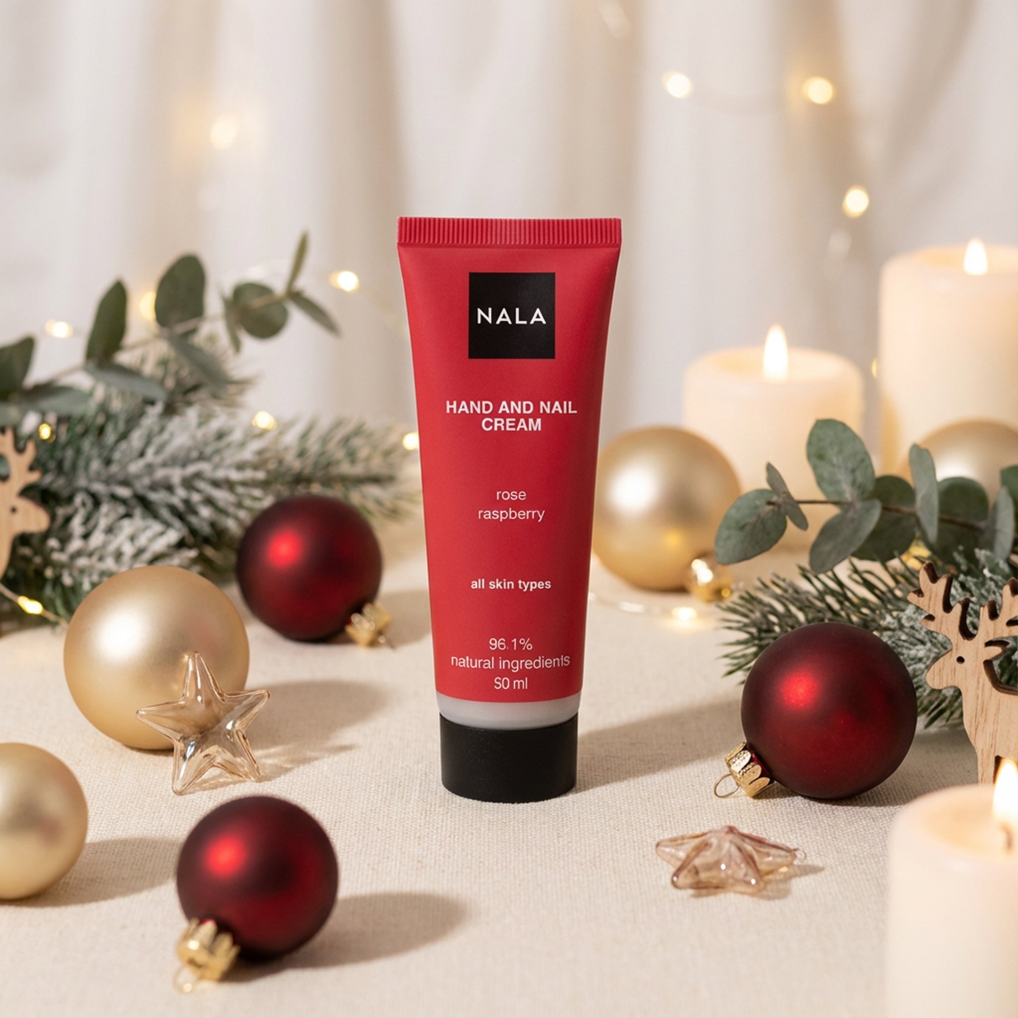 Hand & Nail Cream - Rose & Raspberry