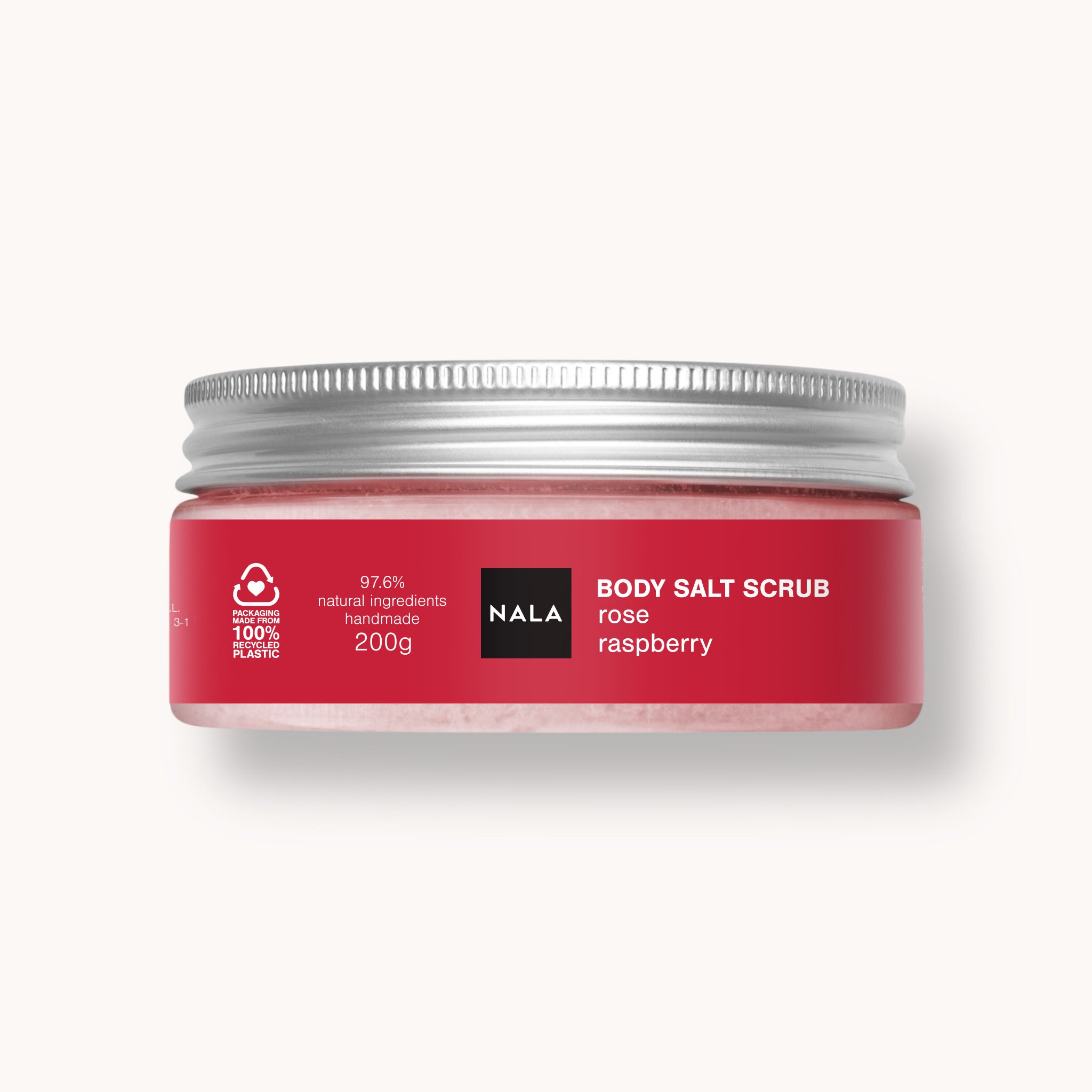 Body Salt Scrub - Rose & Raspberry