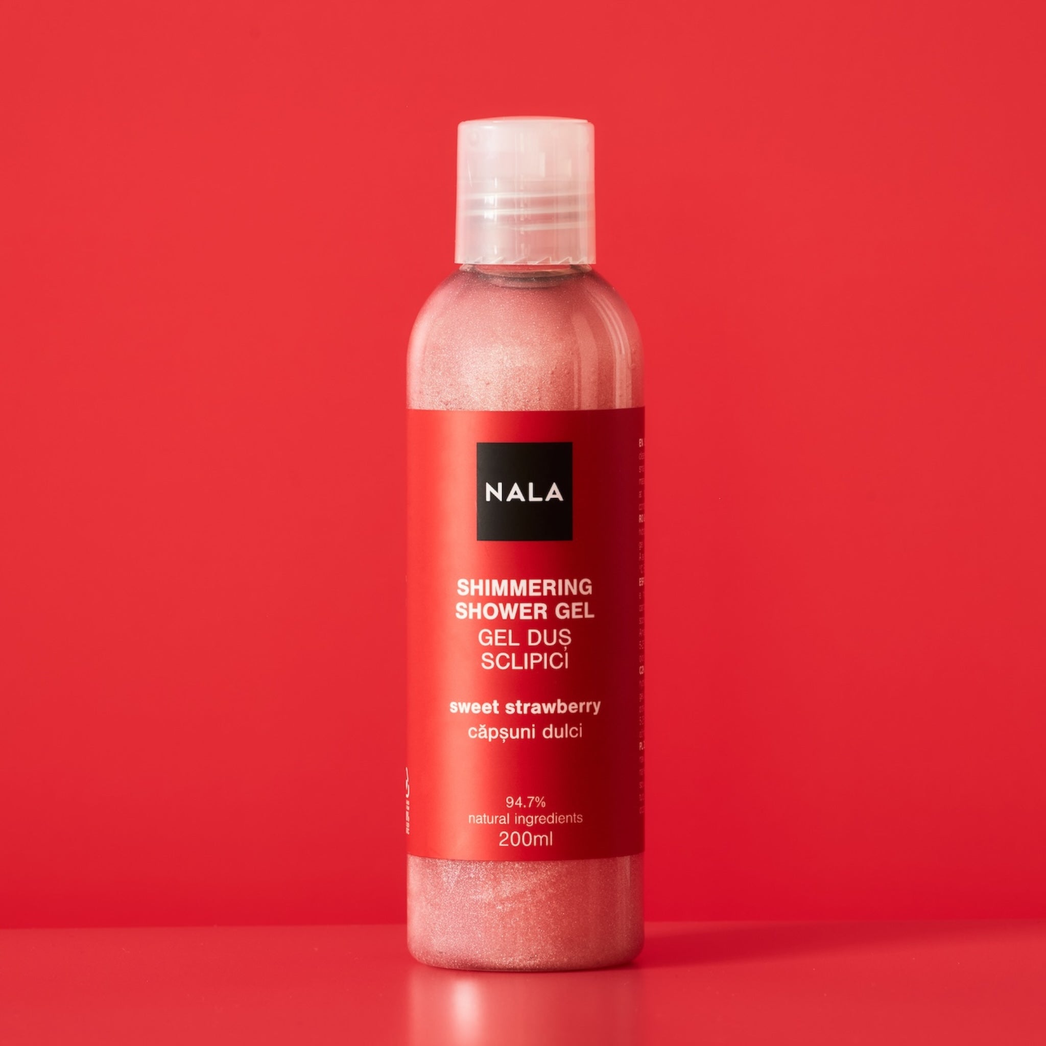 Glitter Shower Gel - Sweet Strawberry