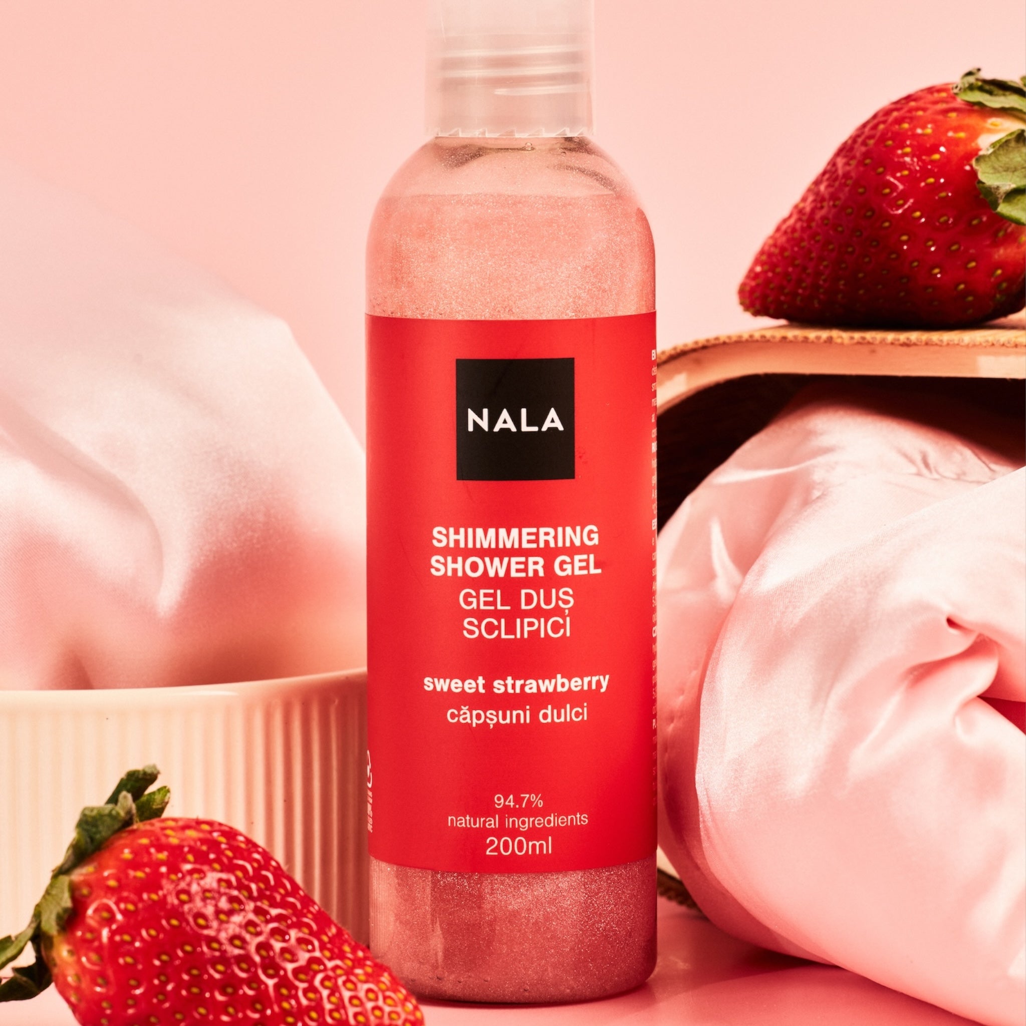Glitter Shower Gel - Sweet Strawberry