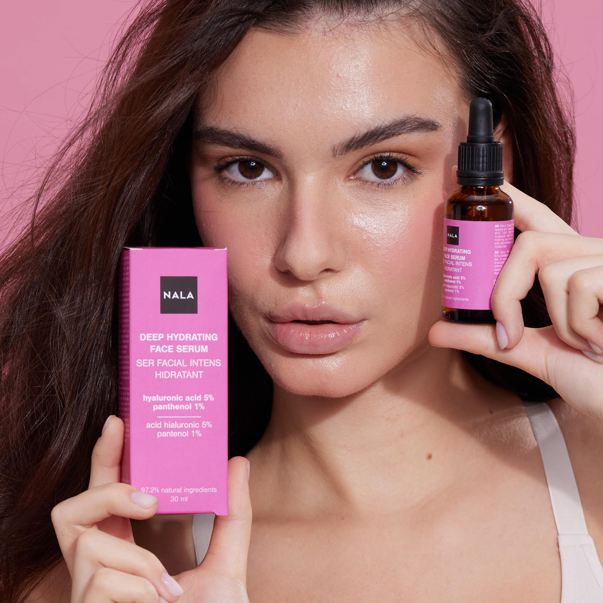 Deep Hydrating Face Serum - Hyaluronic Acid 5% + Panthenol 1%