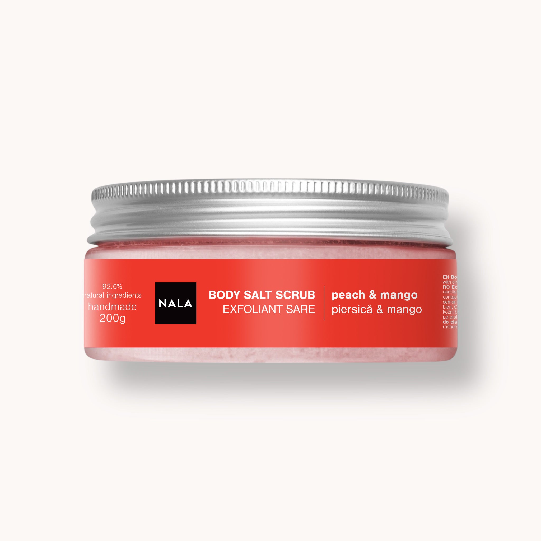 Body Salt Scrub - Peach & Mango
