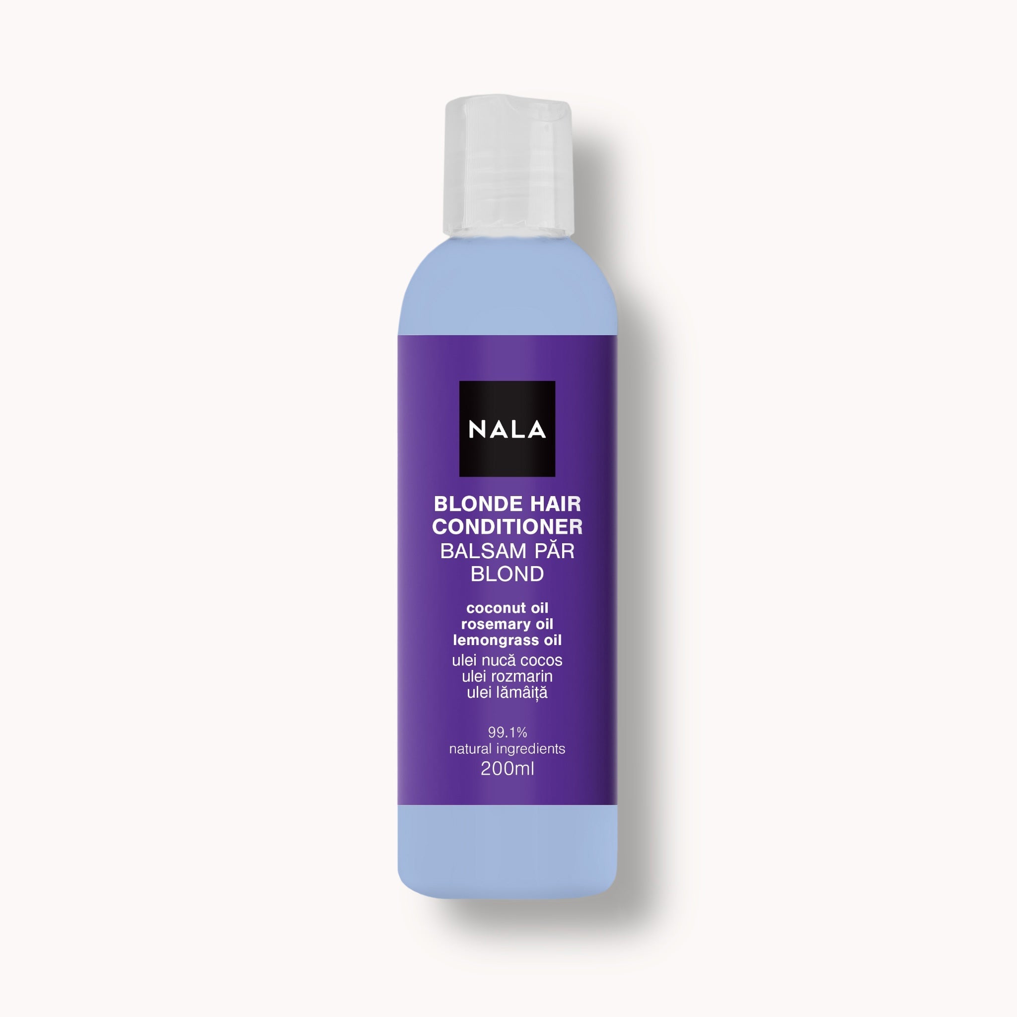 Purple Conditioner Blonde Hair - Coconut, Rosemary, Lemongrass Oil