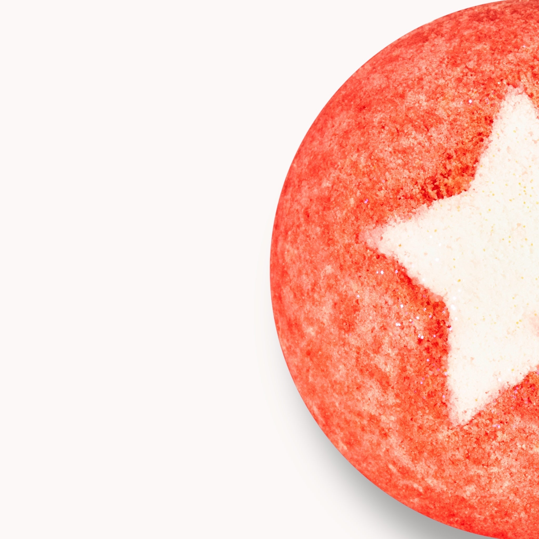 Glitter Bath Bomb - Red Grapes