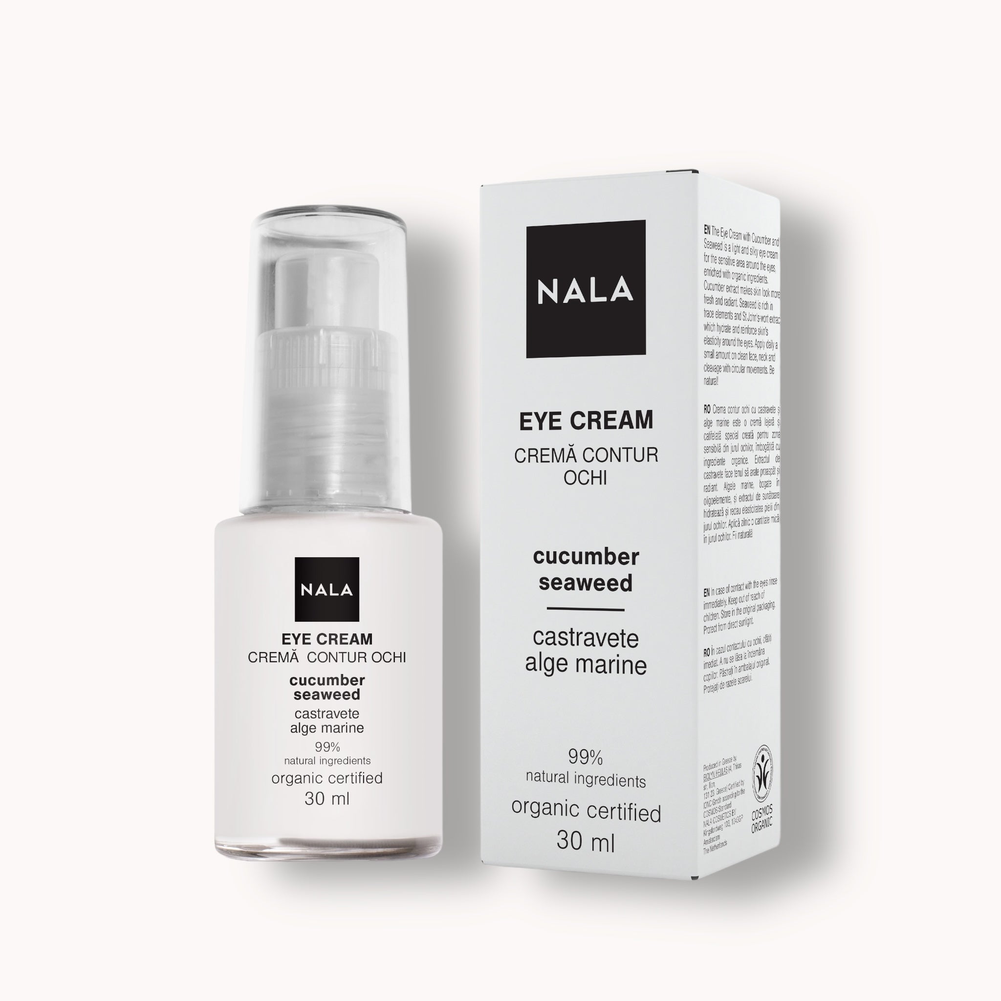 Eye Contour Cream - Cucumber & Seaweed