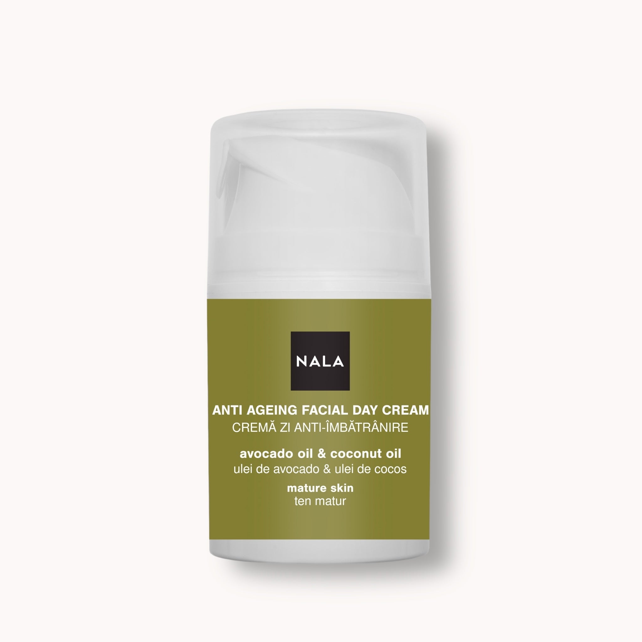 Anti Ageing Facial Day Cream - Mature Skin - Avocado Oil