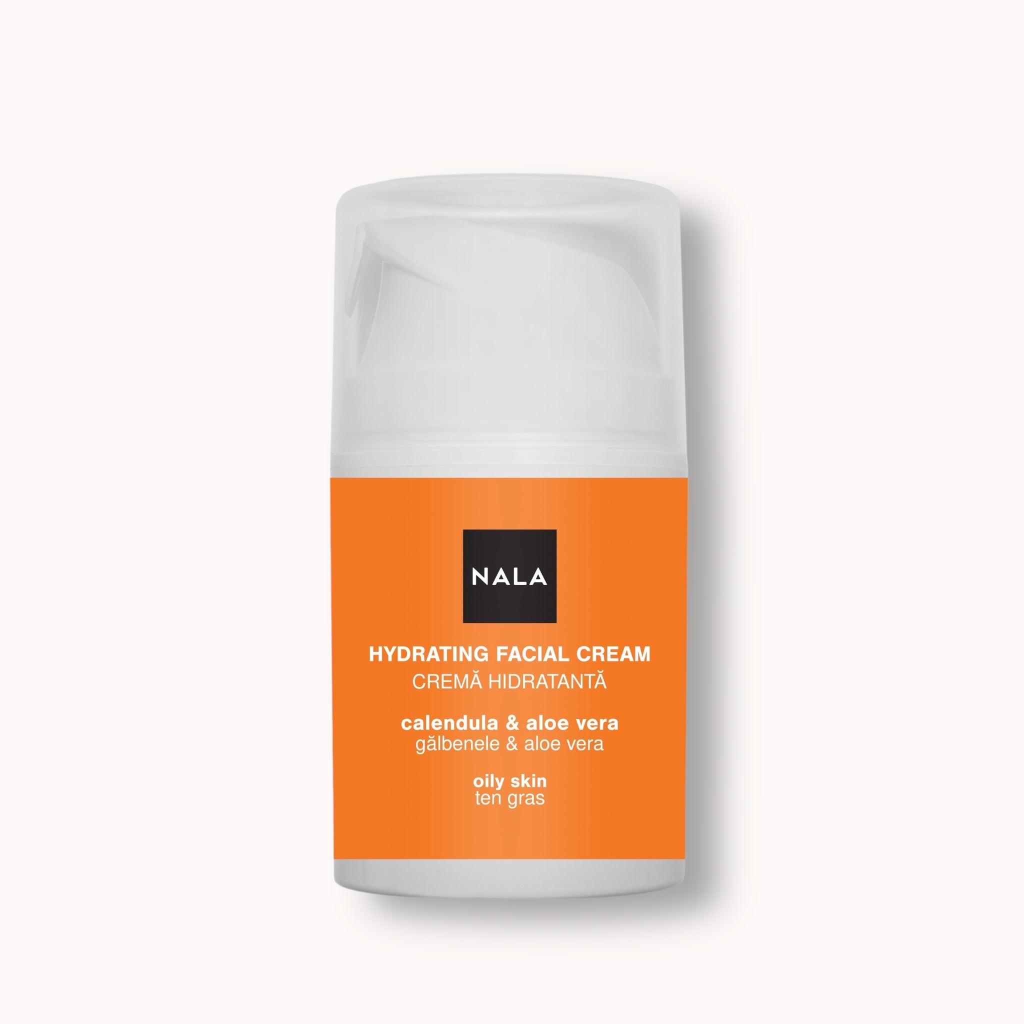 Mattifying Face Cream - Oily Skin - Calendula & Aloe Vera