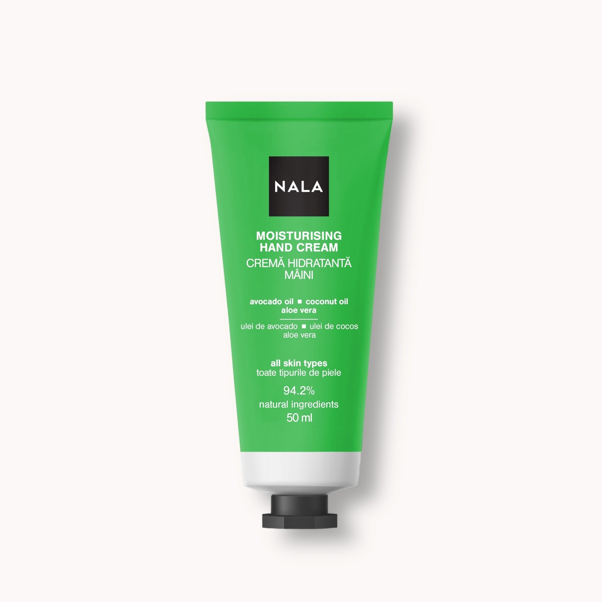 Moisturising Hand Cream - Avocado Oil, Coconut Oil & Aloe Vera