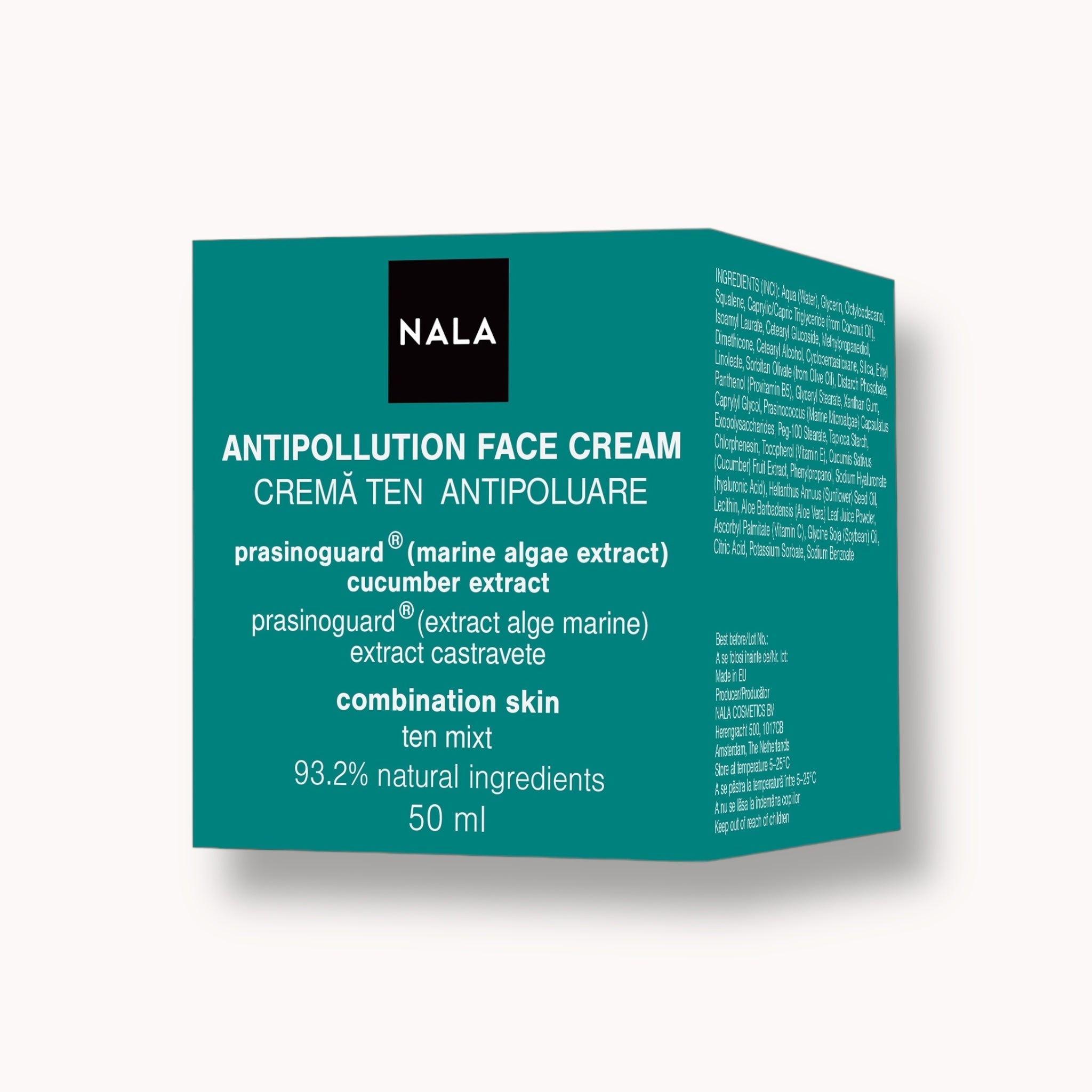 Antipollution Face Cream - Combination Skin - Seaweed & Cucumber