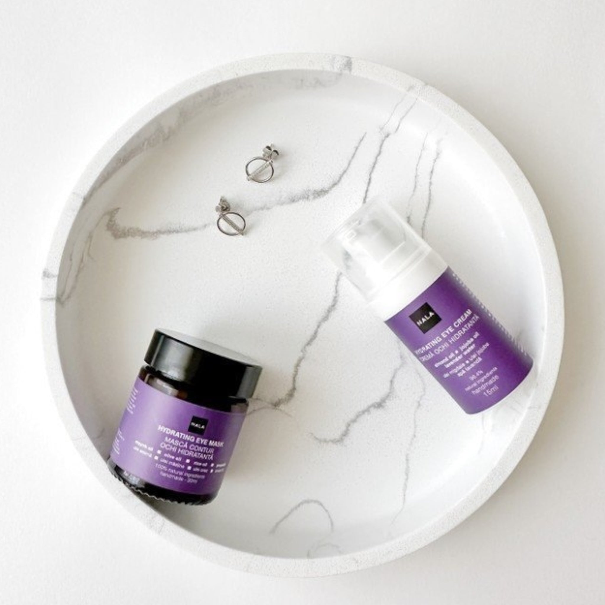 Hydrating Eye Cream - Almond Oil, Jojoba Oil, Lavender Water
