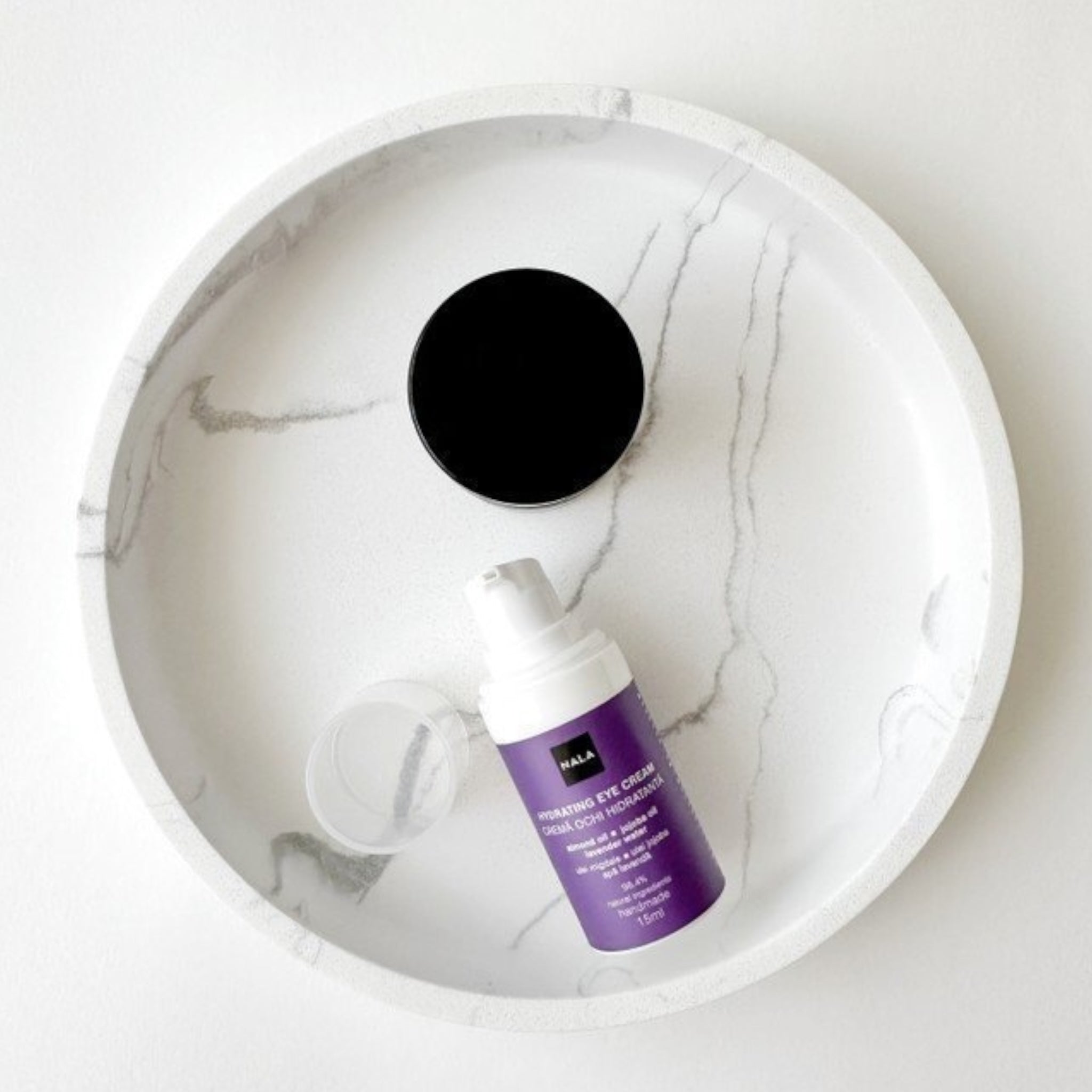 Hydrating Eye Cream - Almond Oil, Jojoba Oil, Lavender Water