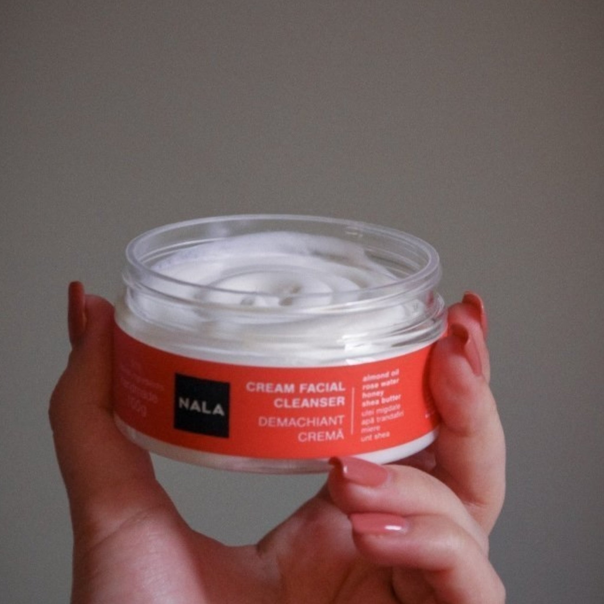 Cream Facial Cleanser - Almond Oil, Roses, Honey, Shea