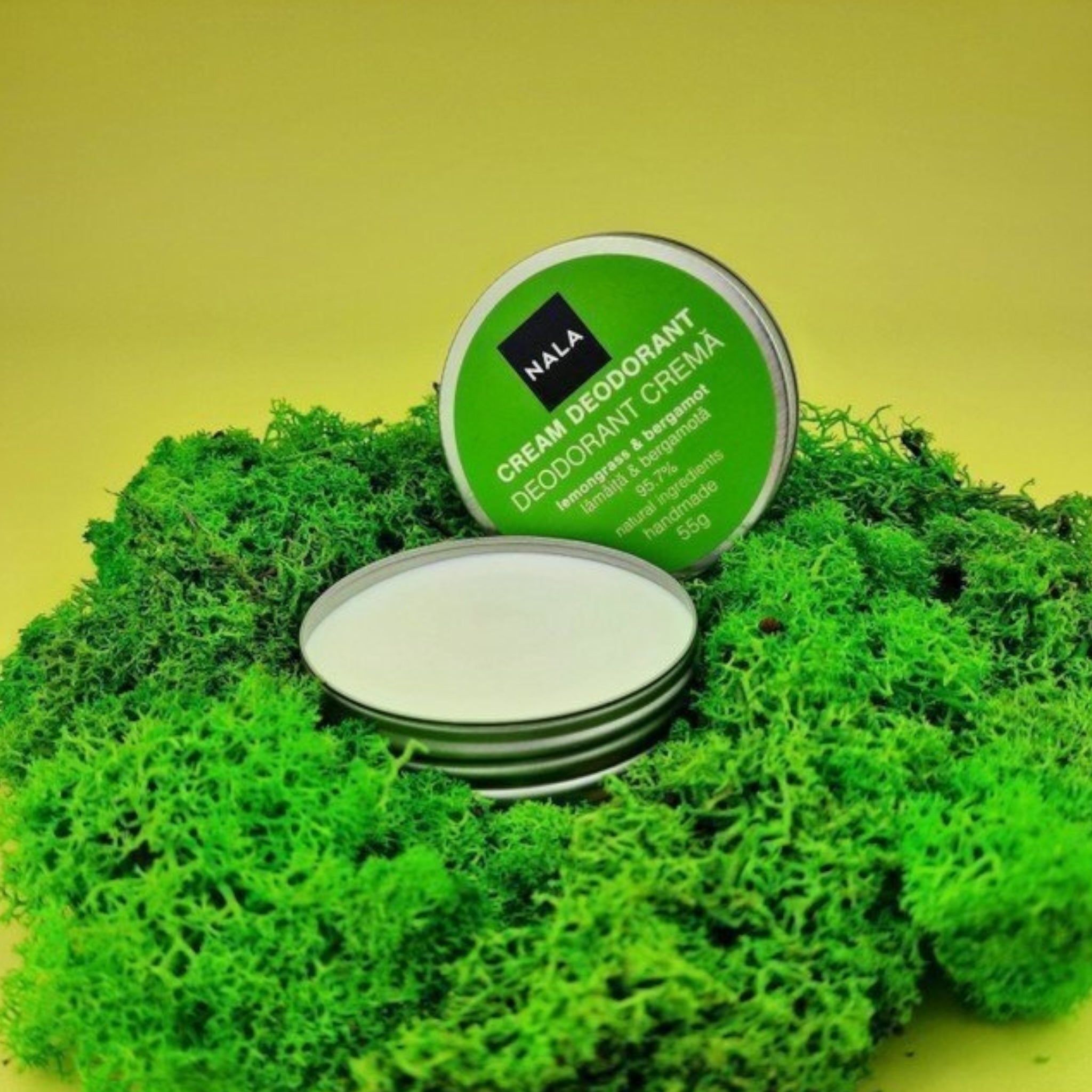 Cream Deodorant - Bergamot & Lemongrass