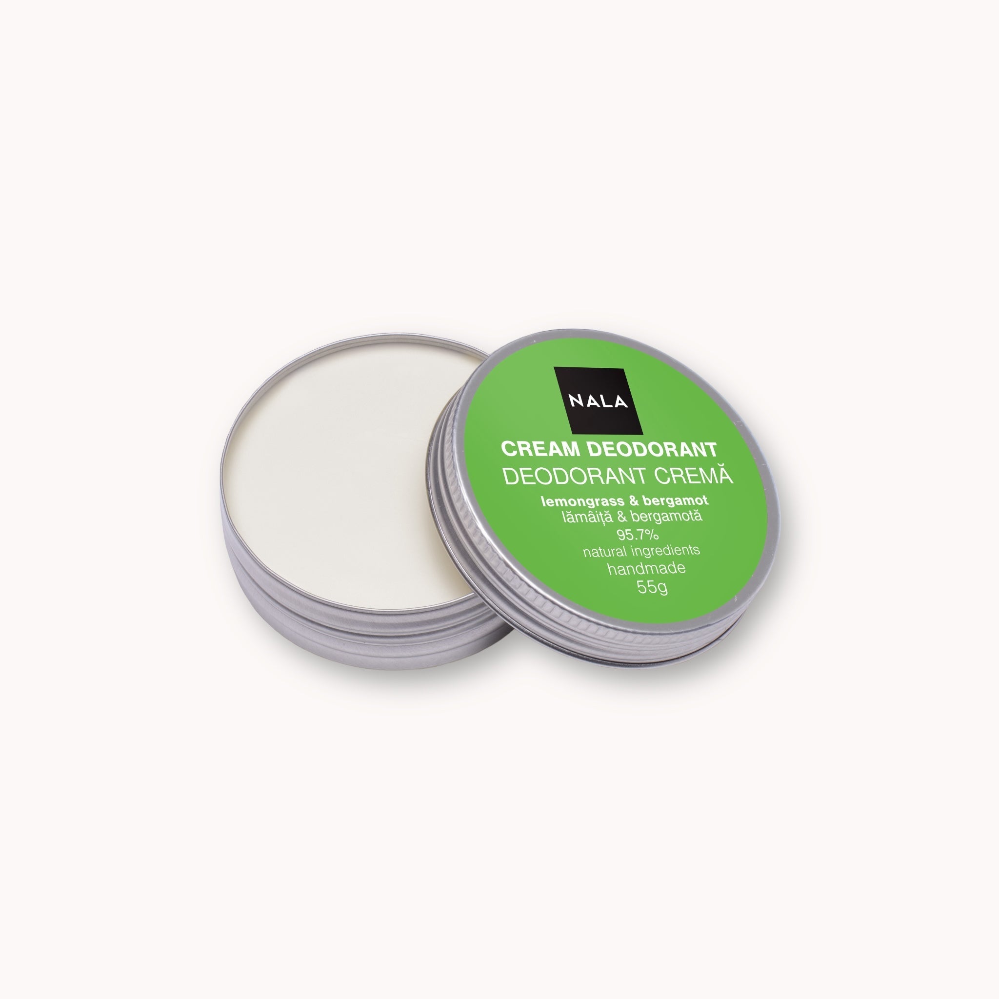 Cream Deodorant - Bergamot & Lemongrass
