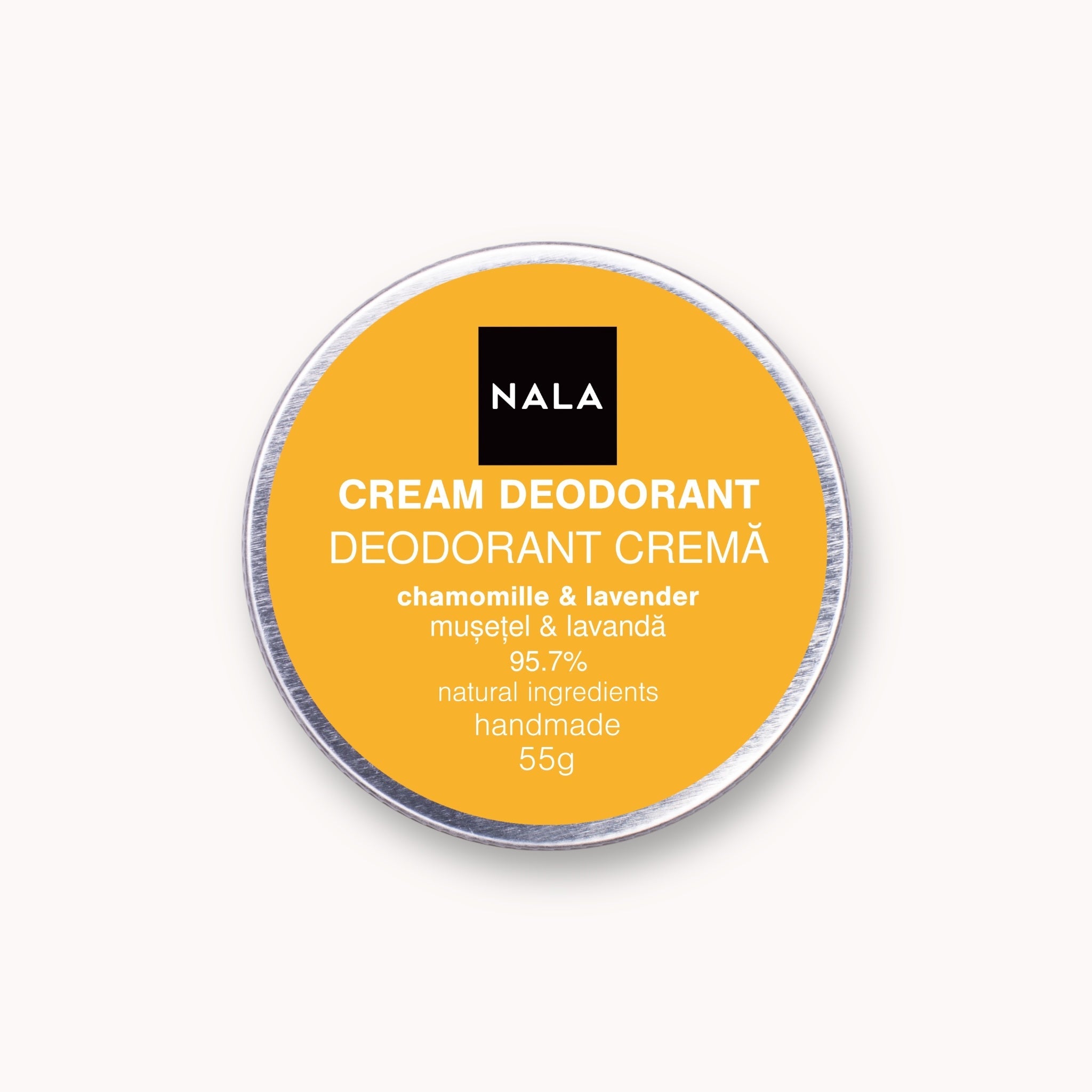 Deodorante in crema - Lavanda e camomilla