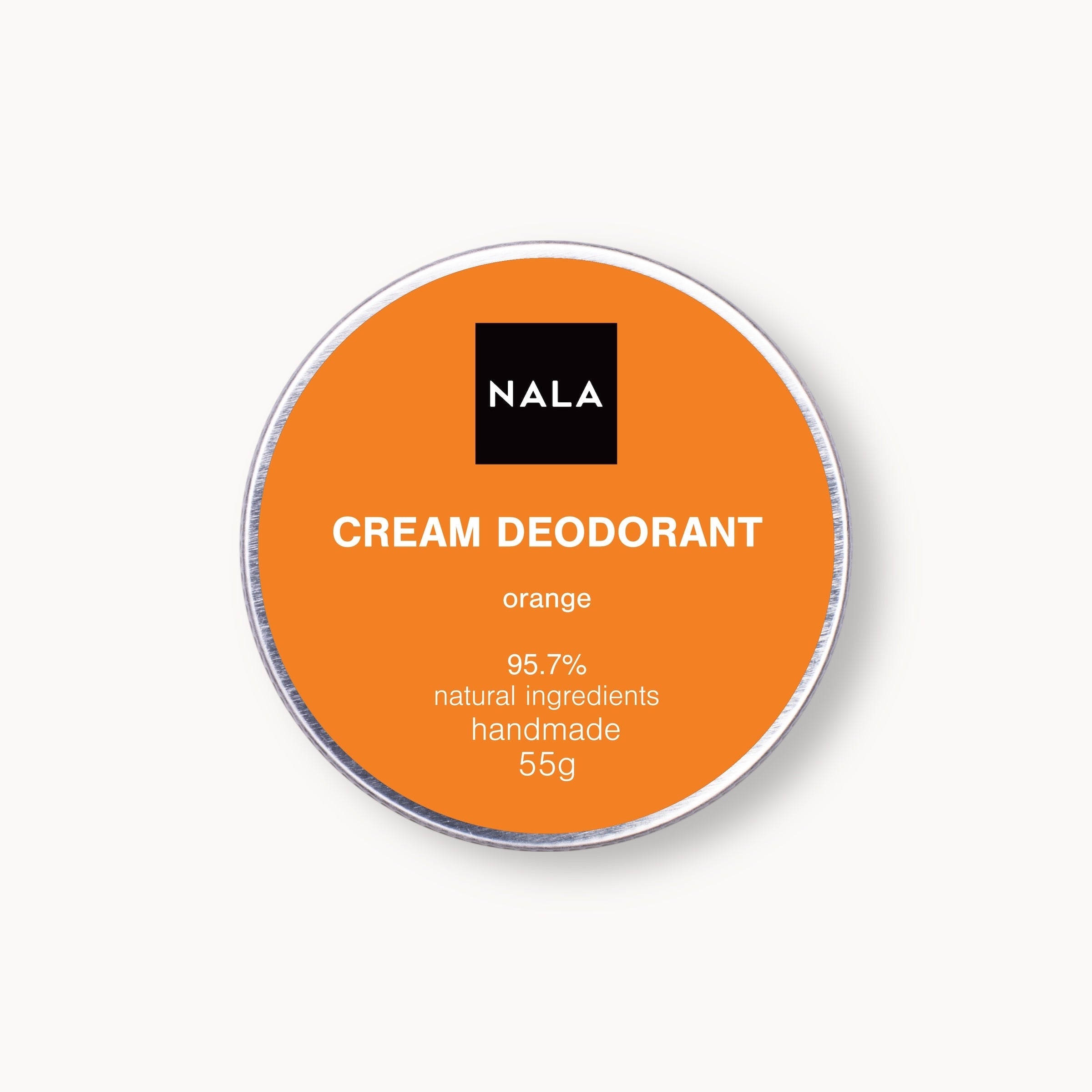 Cream Deodorant - Orange – NALA Natural Cosmetics