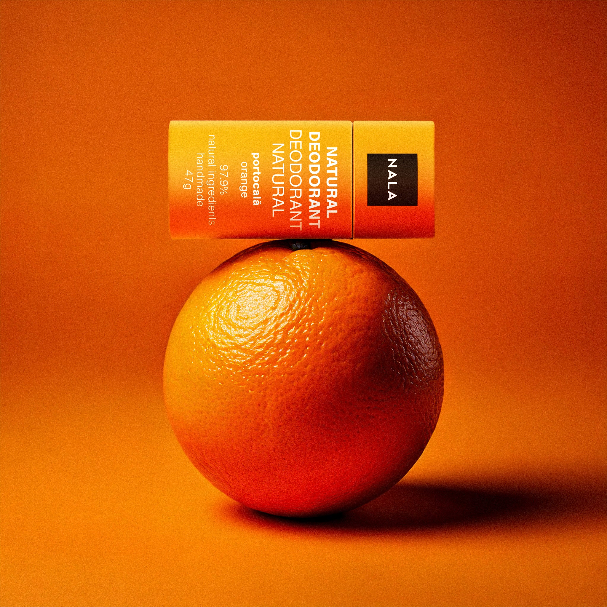 Natural Stick Deodorant - Orange