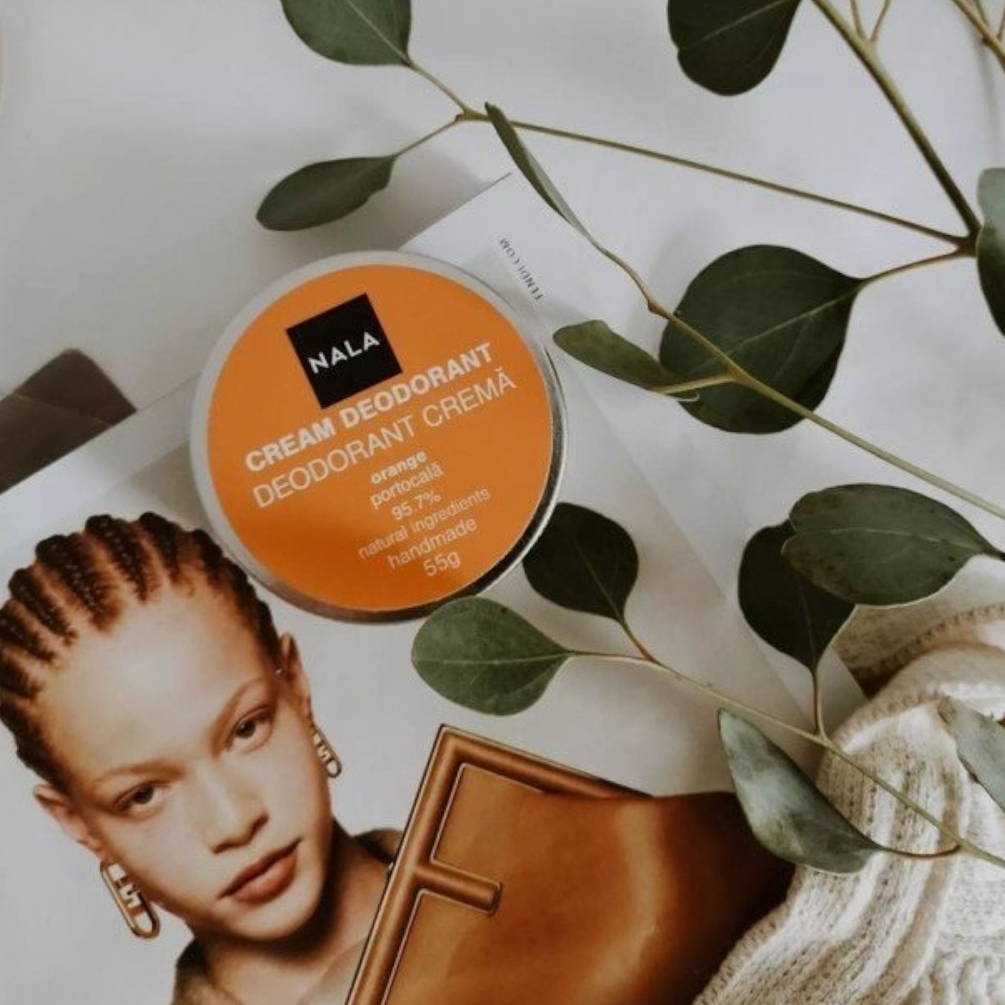 Cream Deodorant - Orange