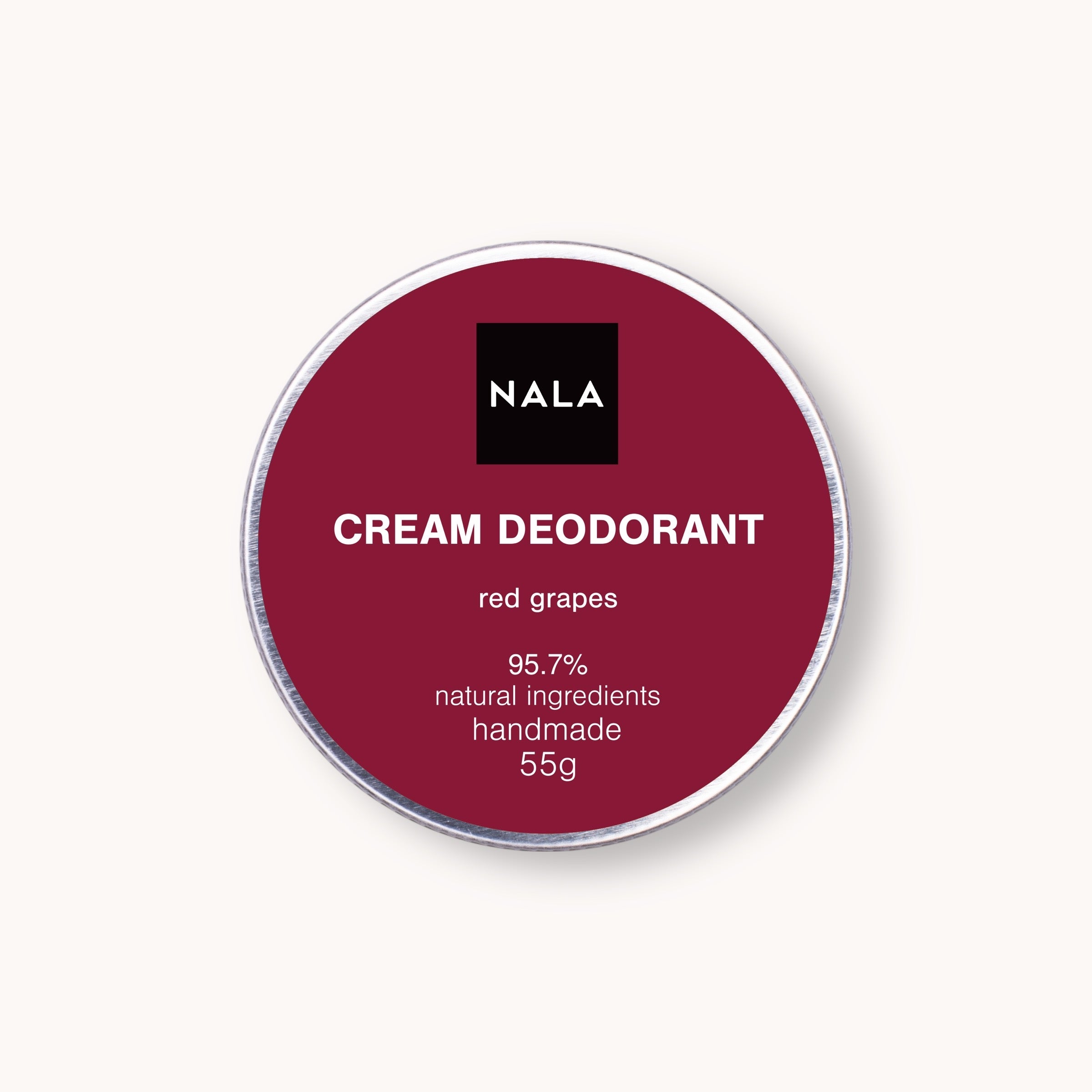 Cream Deodorant - Red Grapes