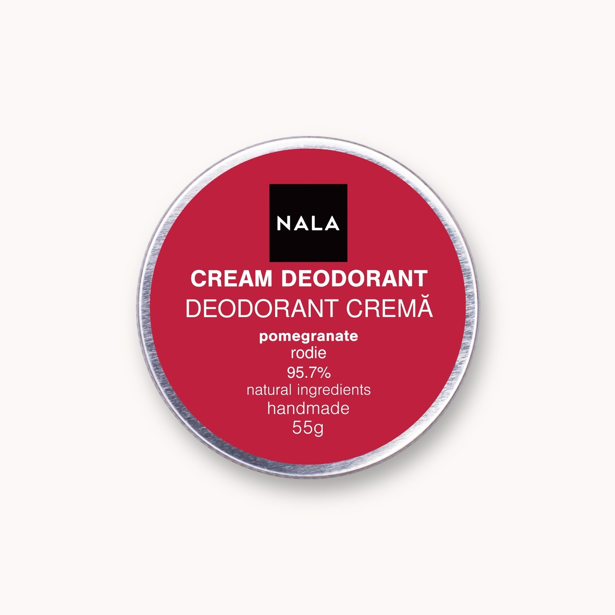 Cream Deodorant - Pomegranate