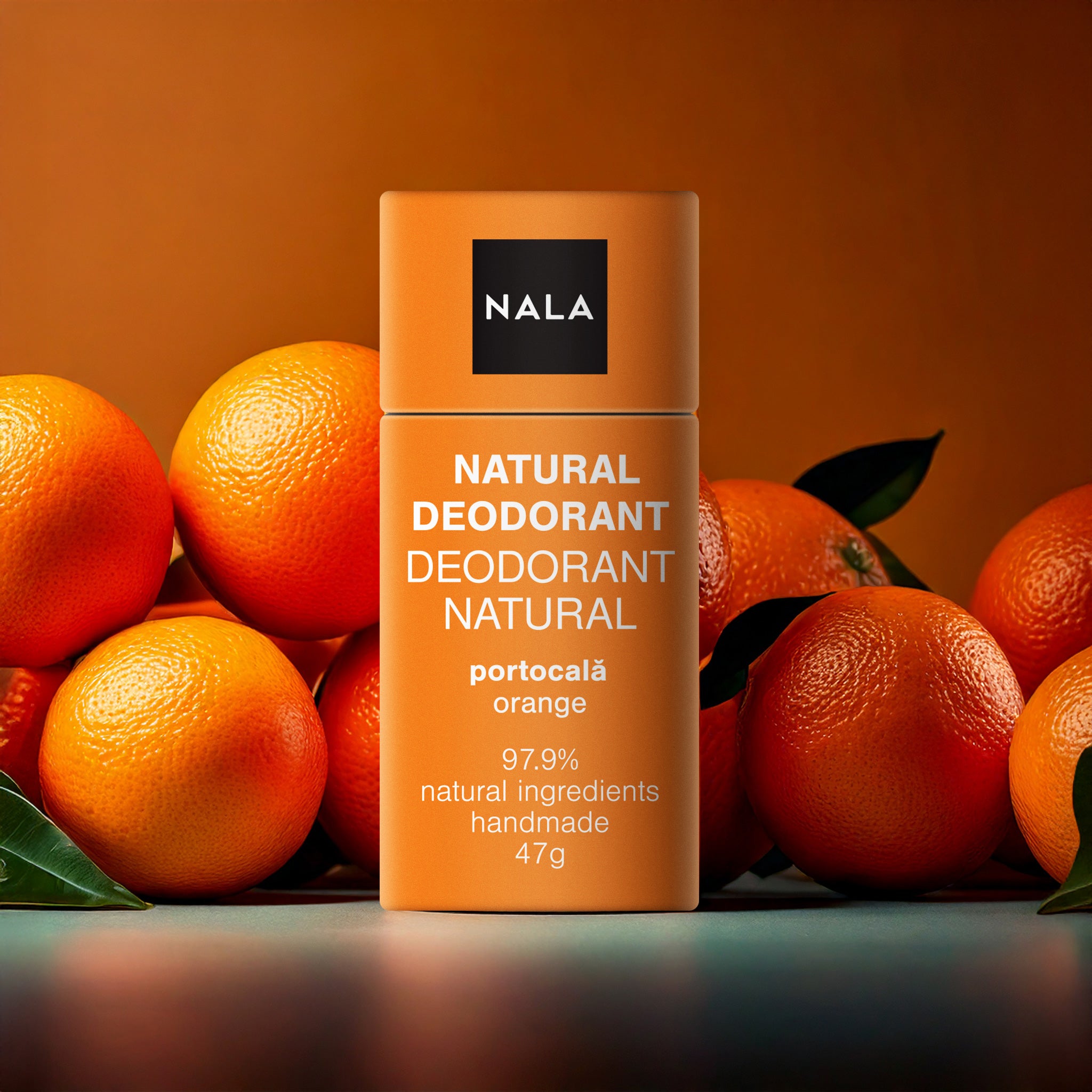 Natural Stick Deodorant - Orange