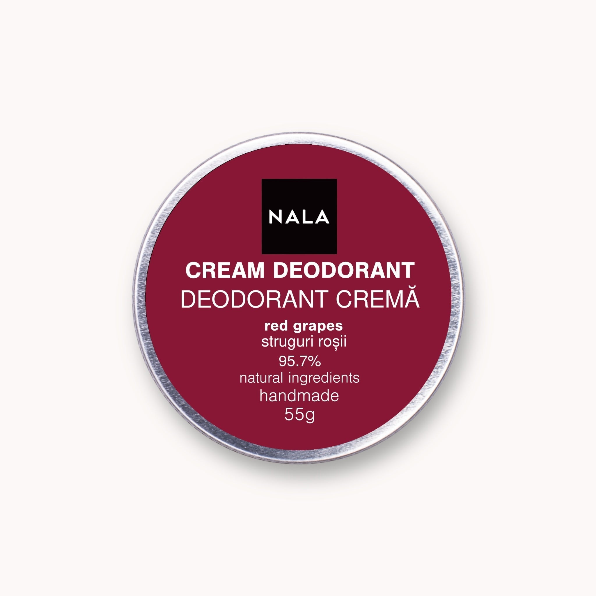 Cream Deodorant - Red Grapes