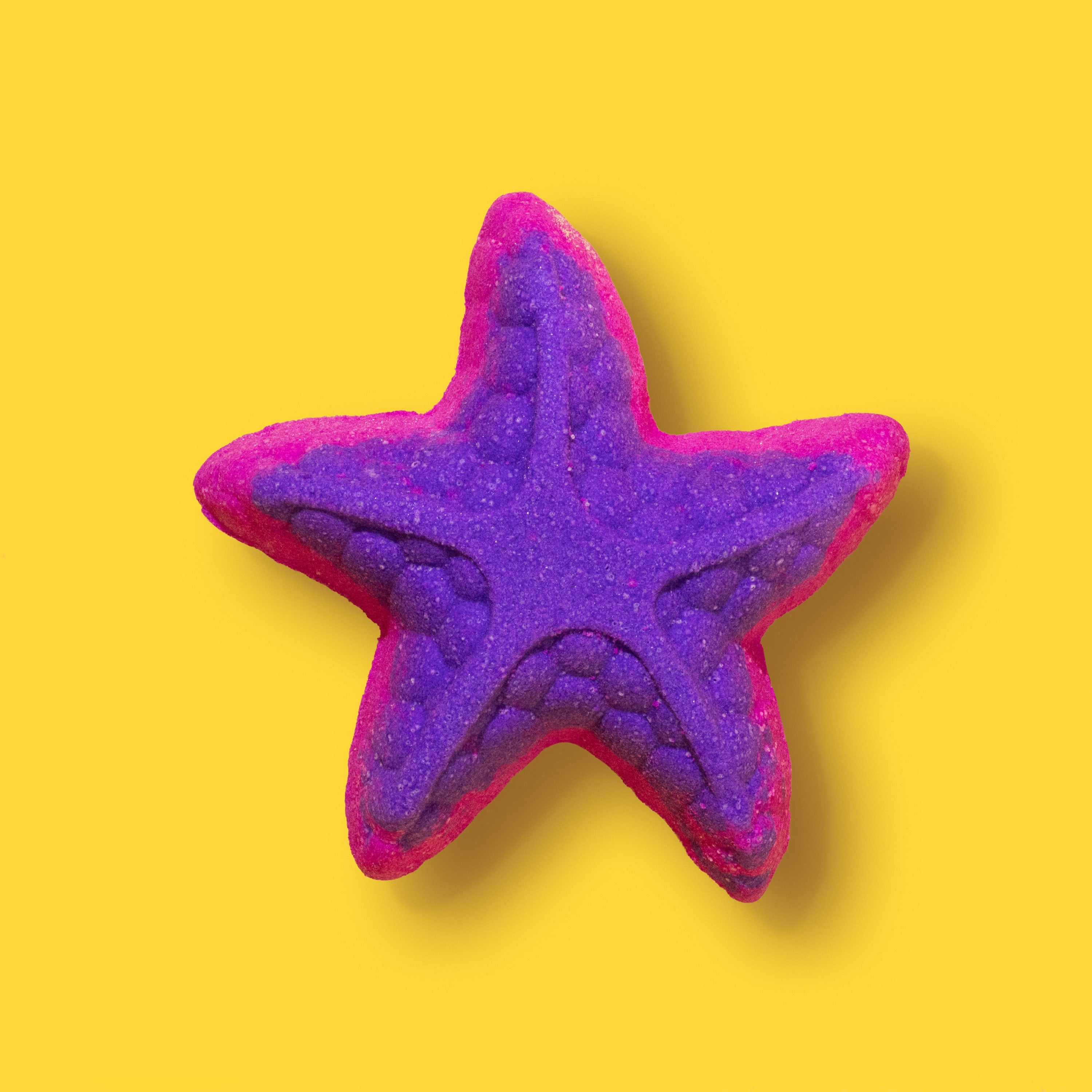 Effervescent Bath Bomb Starfish - Raspberry