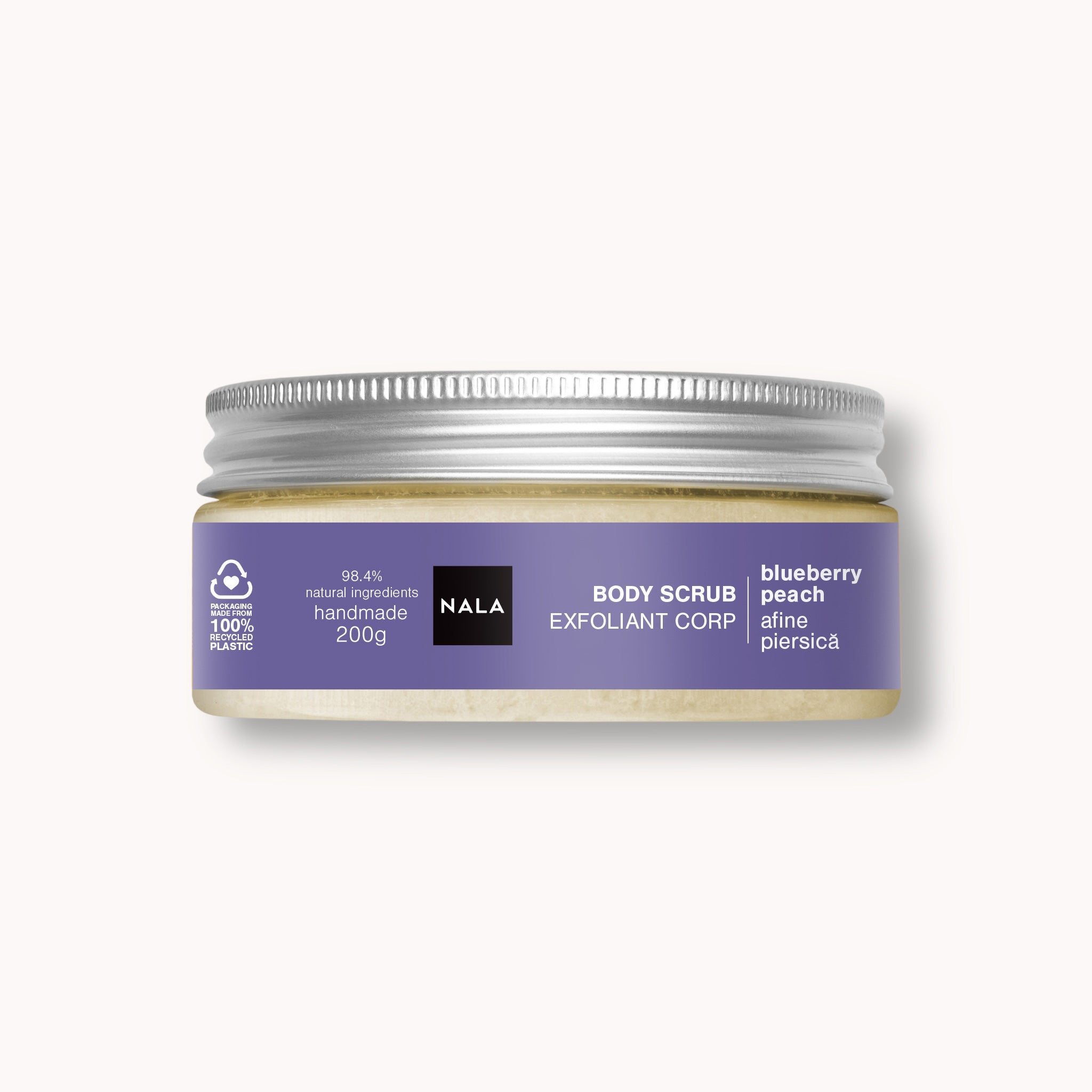 Body Salt Scrub - Blueberry & Peach