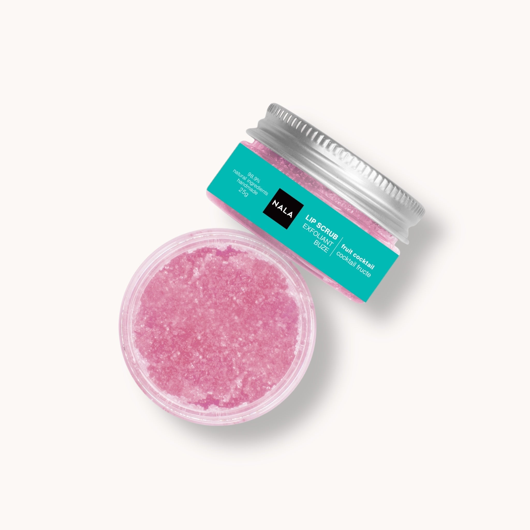 Exfoliante de labios - Cóctel de frutas