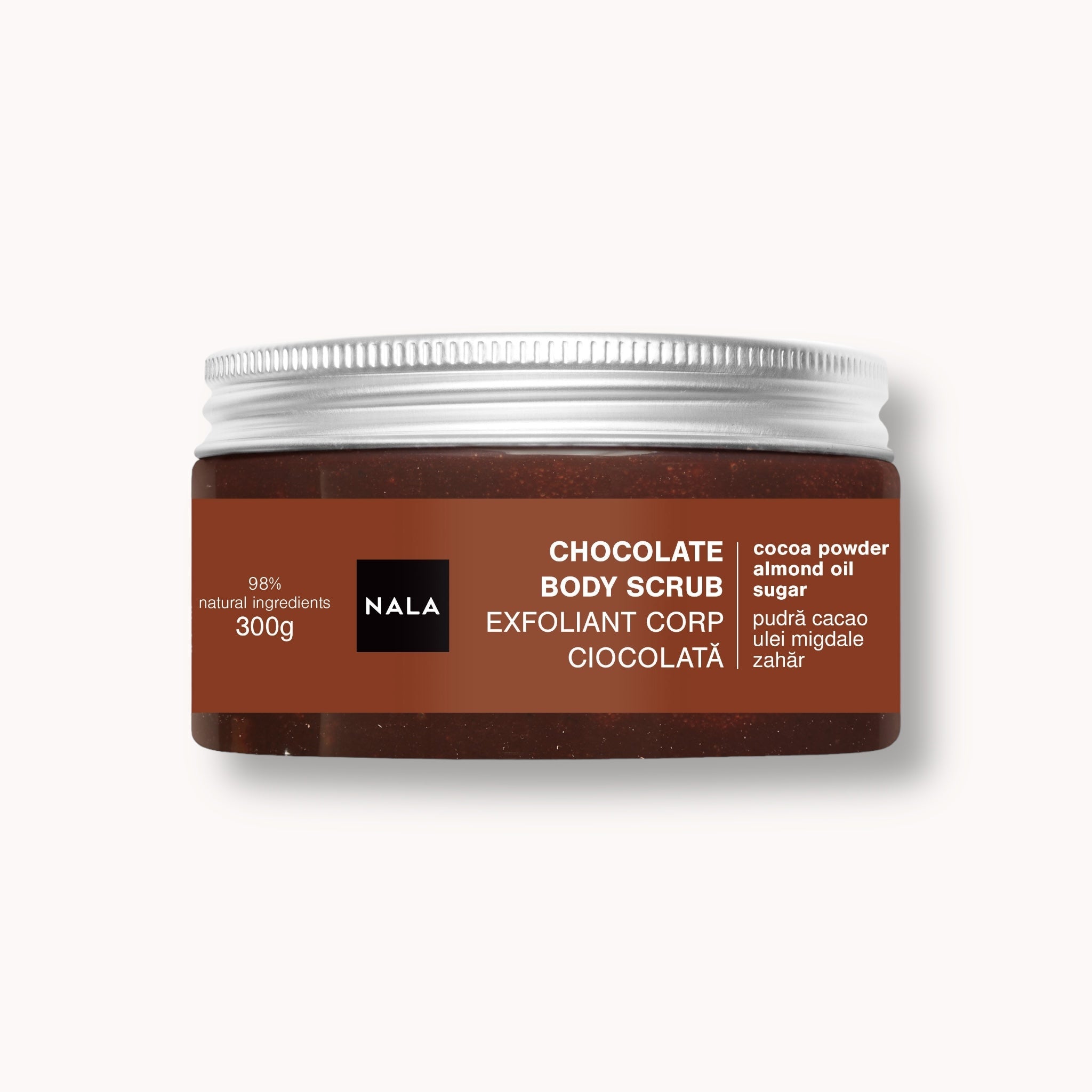 Chocolate Body Scrub - Cocoa Powder & Almond Oil
