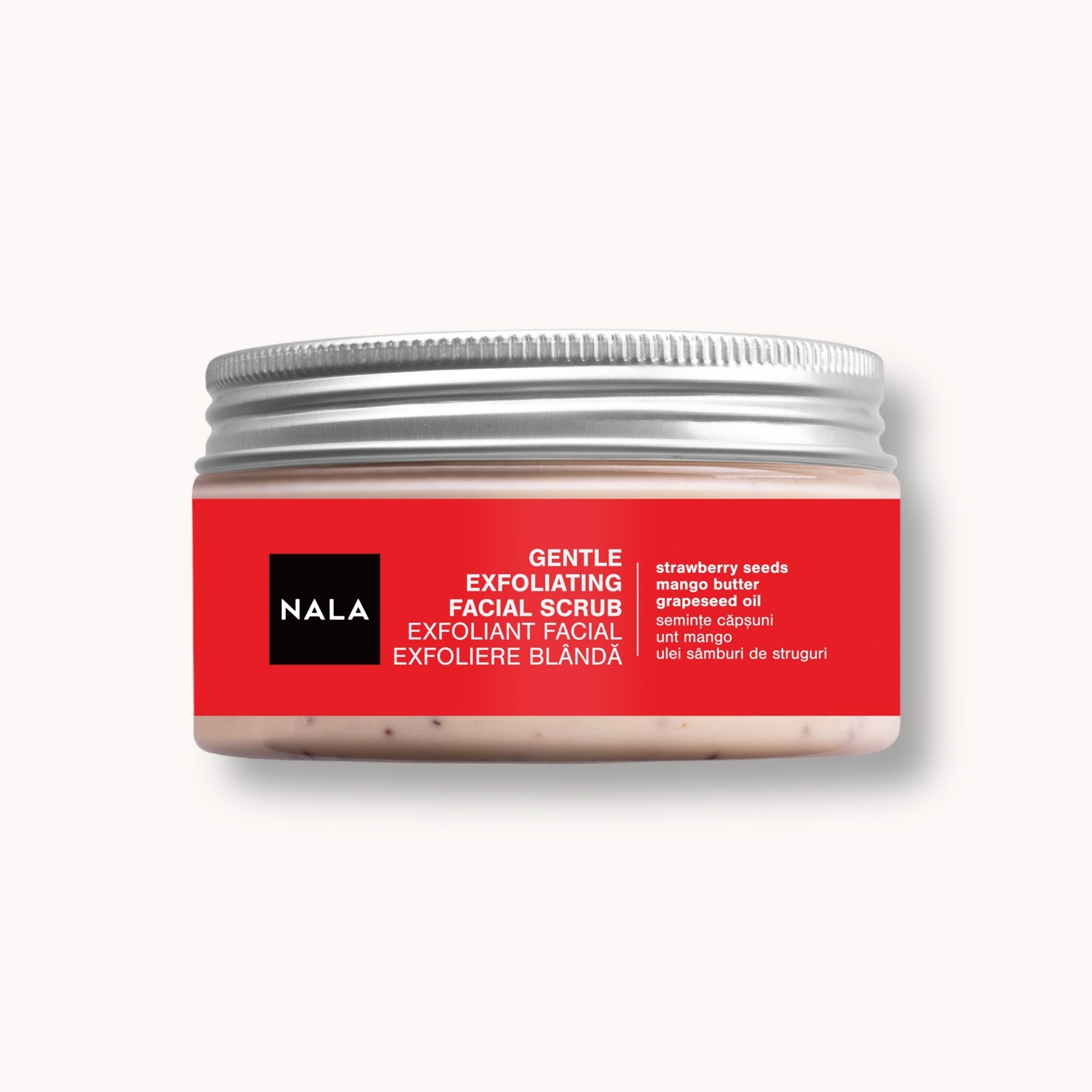 Gentle Exfoliating Facial Scrub - Strawberry & Mango Butter
