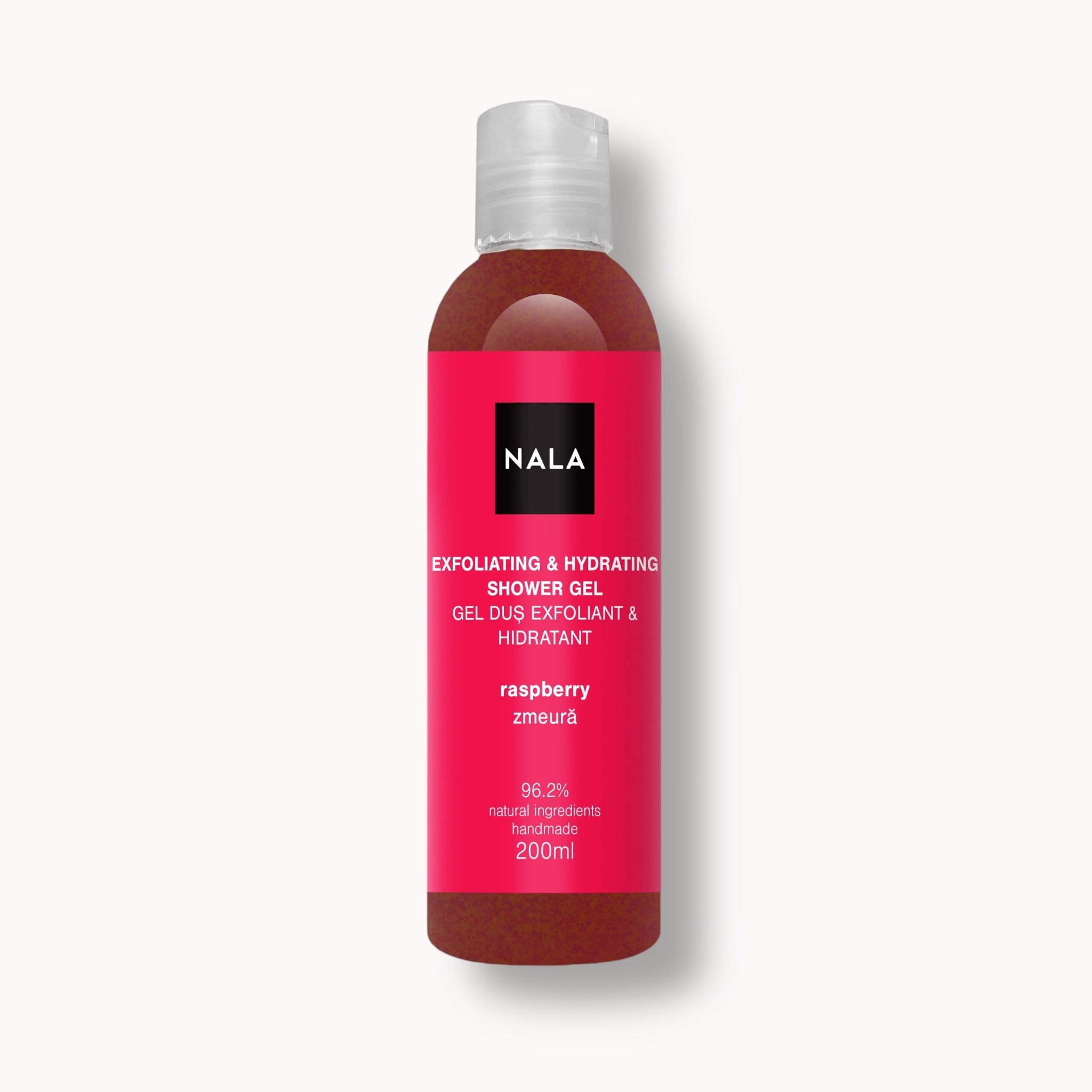 Exfoliating & Hydrating Shower Gel - Raspberry