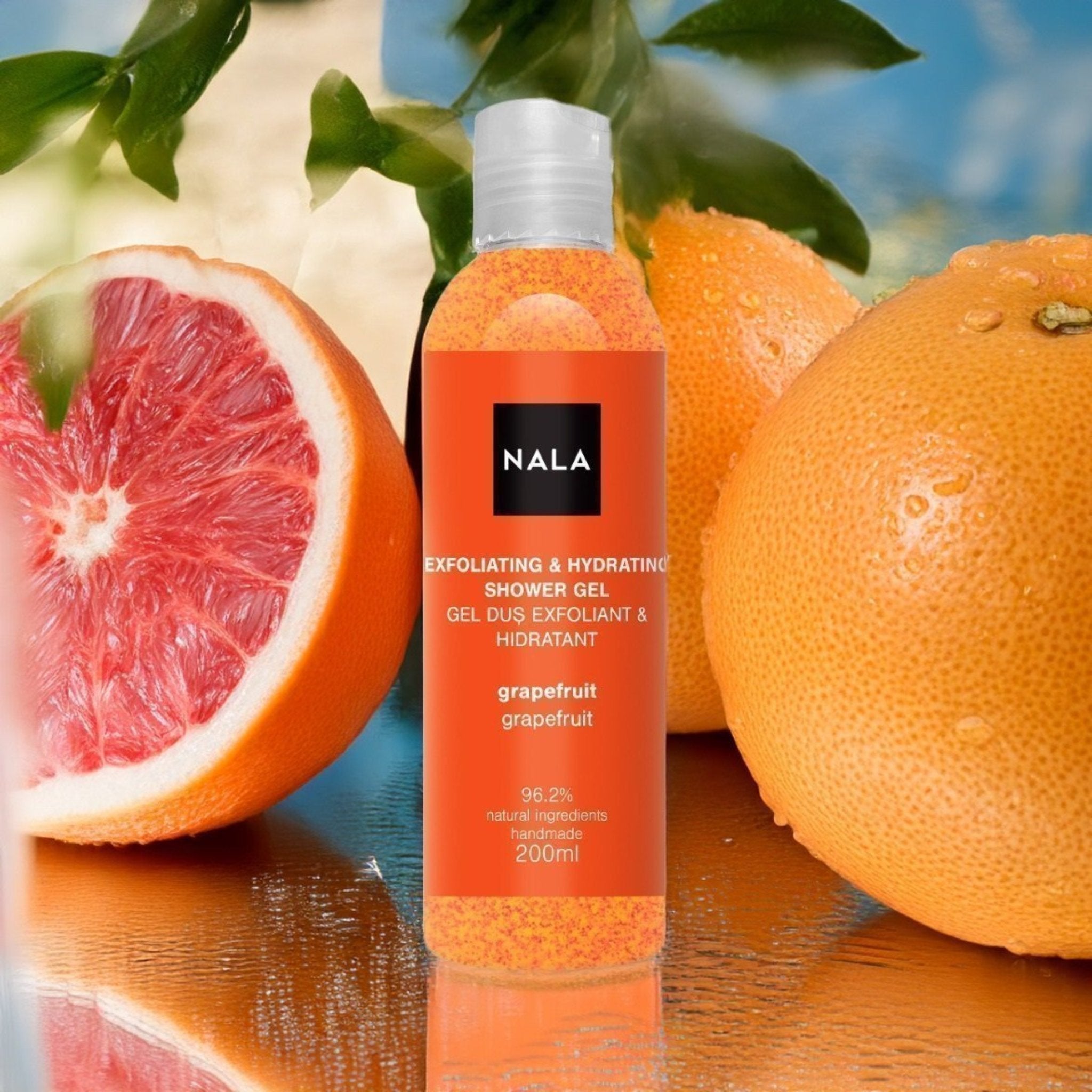 Exfoliating & Hydrating Shower Gel - Grapefruit