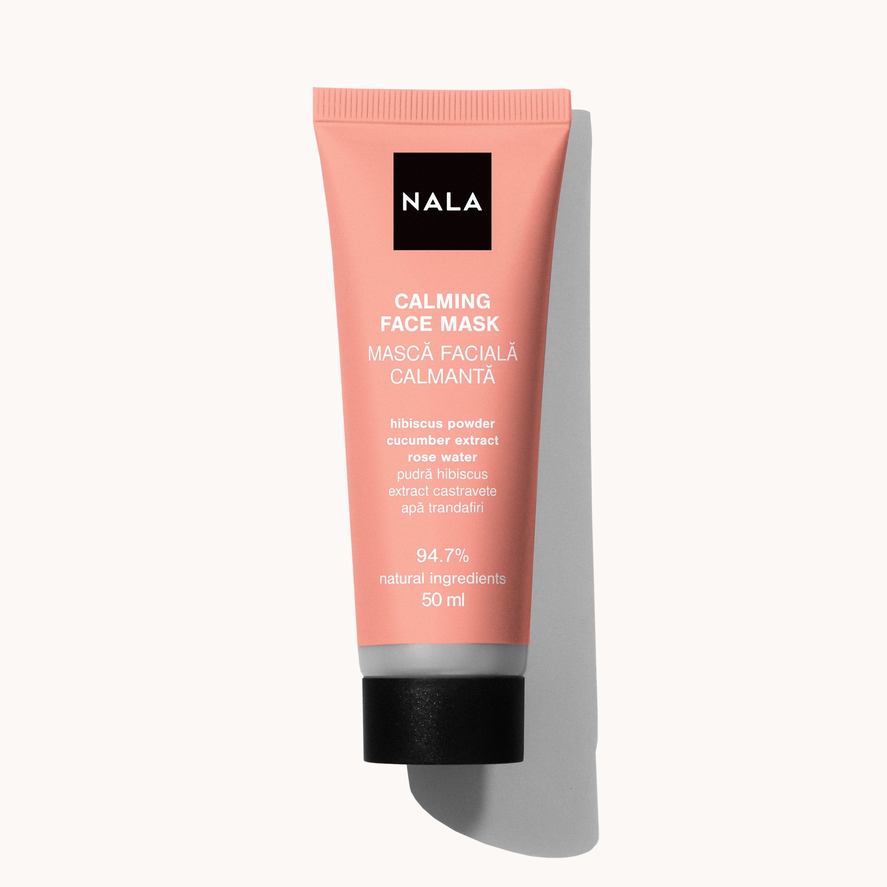 Calming Face Mask - Hibiscus Powder, Cucumber Extract, Rose Water