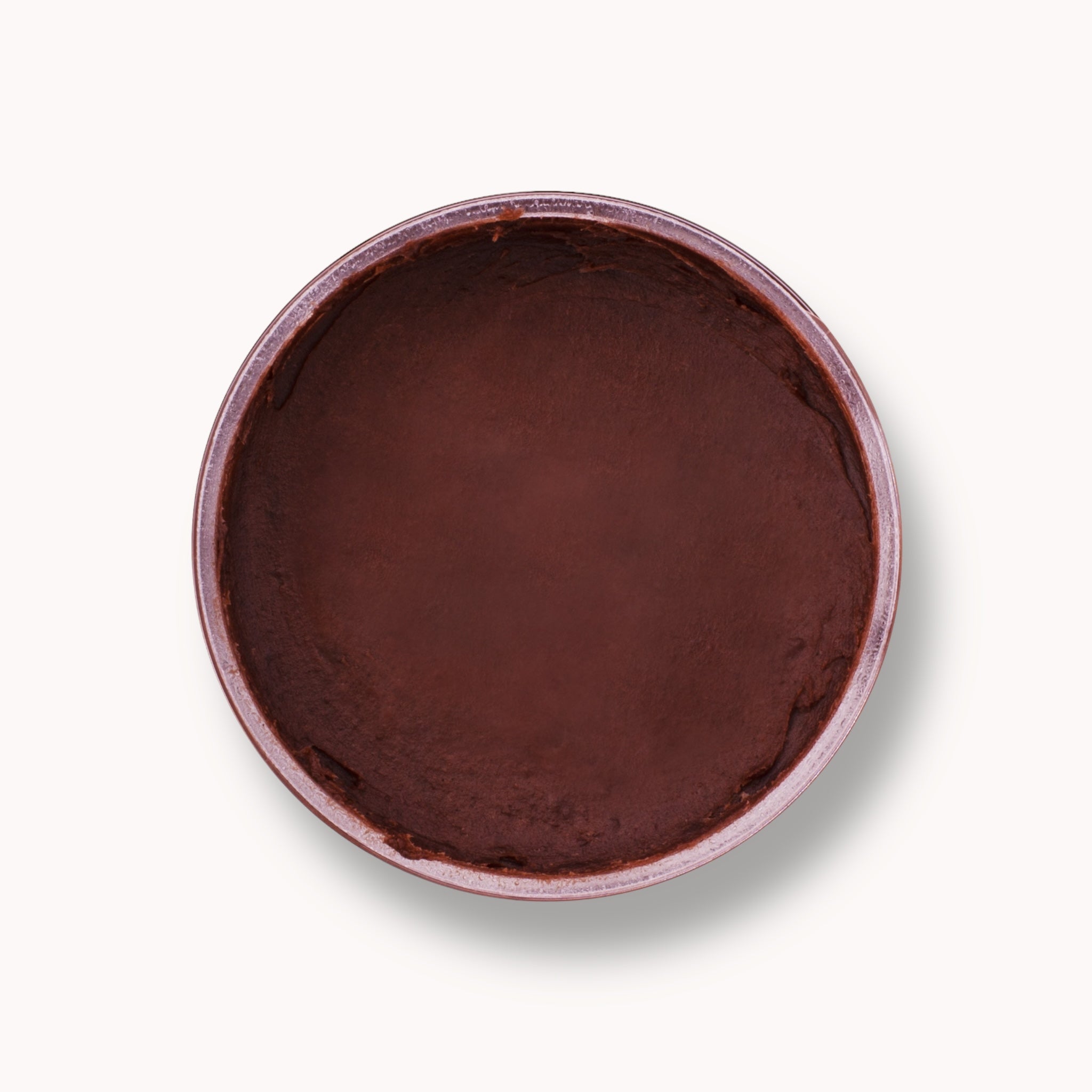 color of NALA brand extra hydrating face mask with cocoa butter and powder and shea butter, recommended for all skin types.