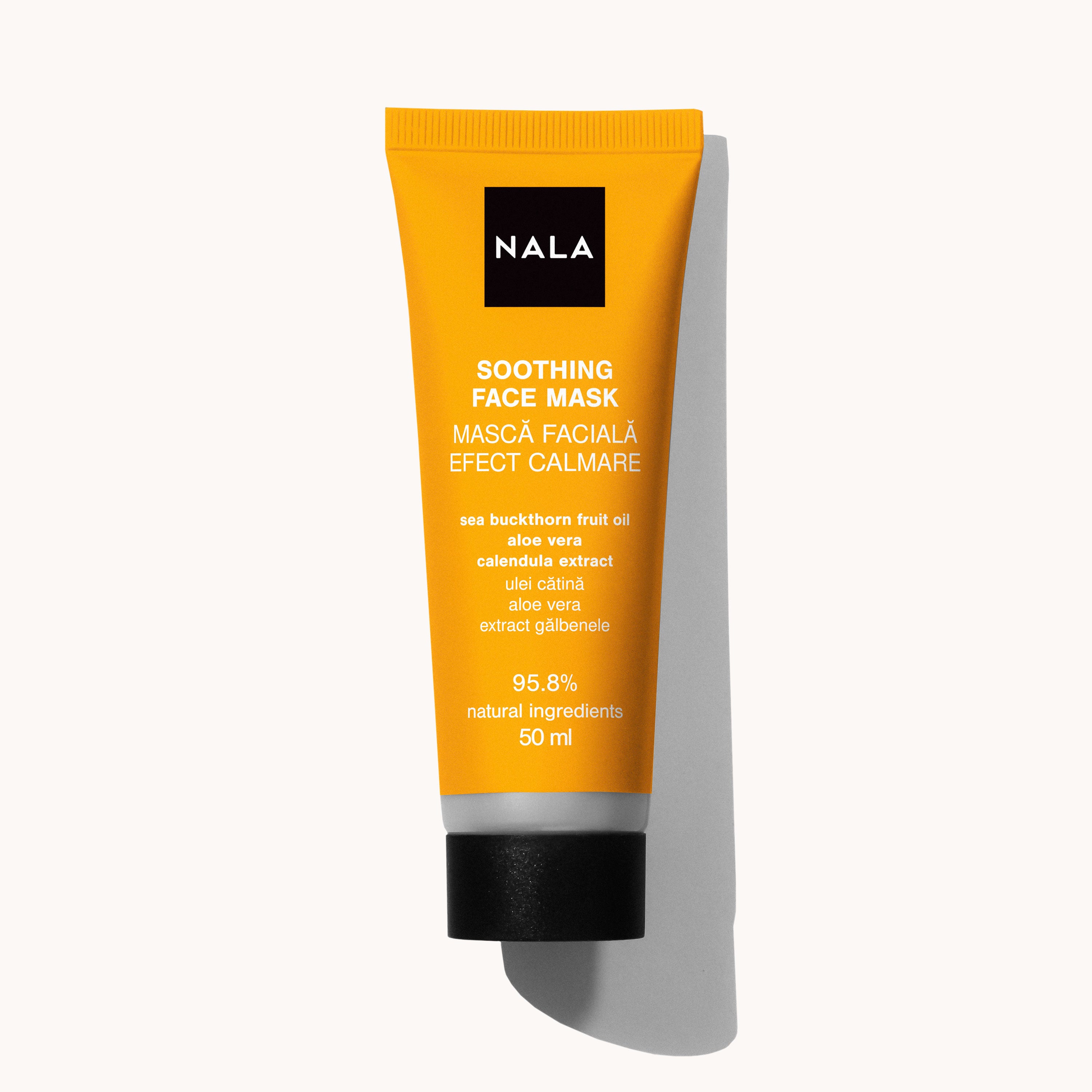 Soothing Face Mask - Sea Buckthorn Fruit Oil, Aloe Vera, Calendula Extract