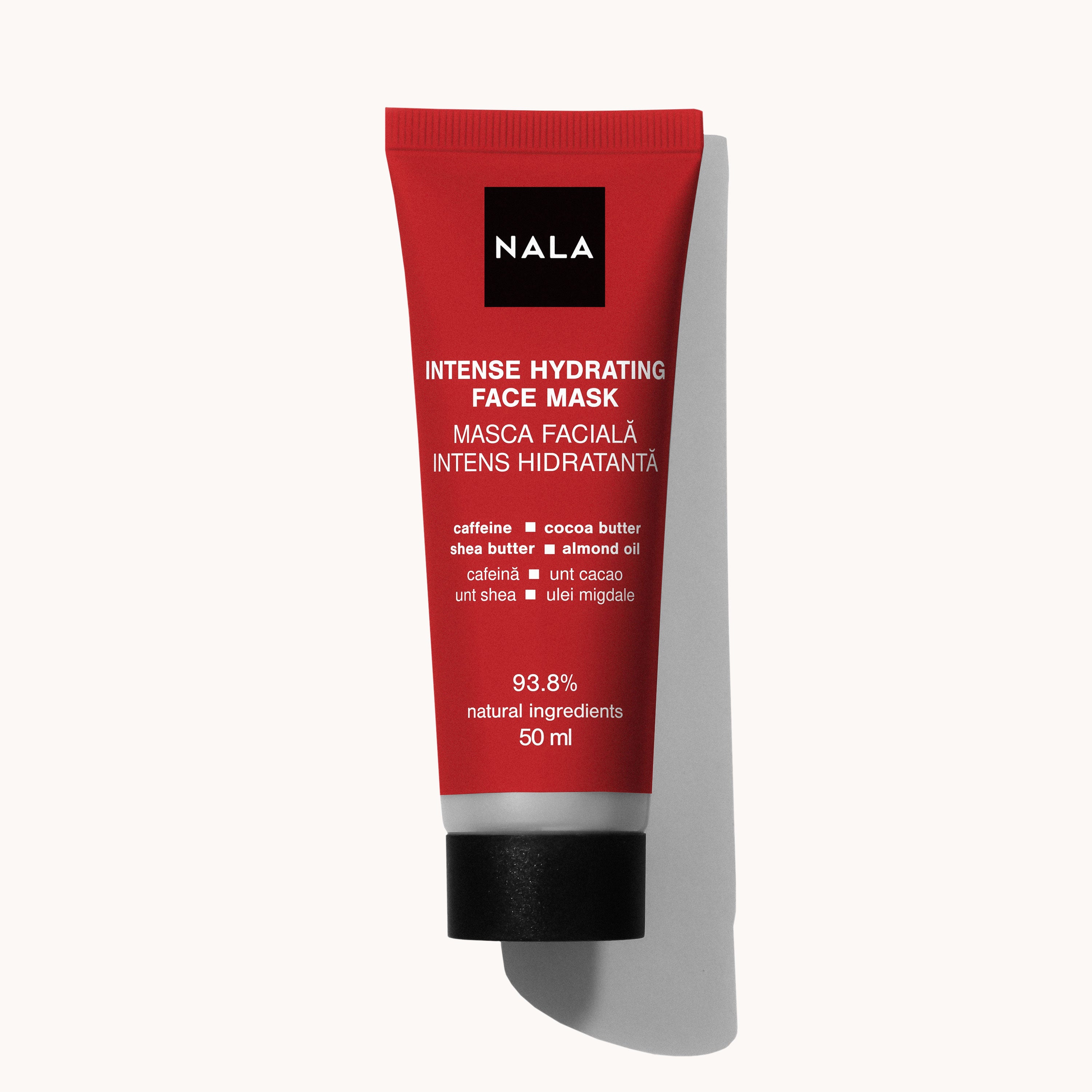 Intense Hydrating Face Mask - Caffeine, Cocoa Butter, Shea Butter, Almond Oil