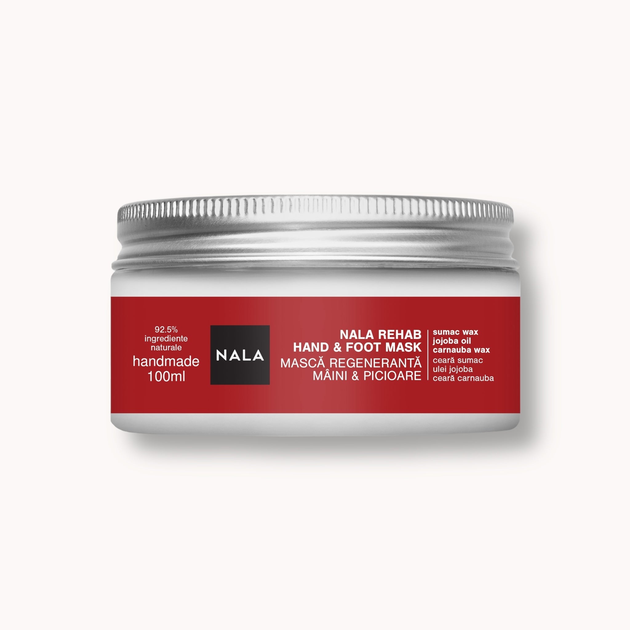 Rehab Hands & Feet Mask - Sumac Wax, Jojoba Oil, Carnauba Wax