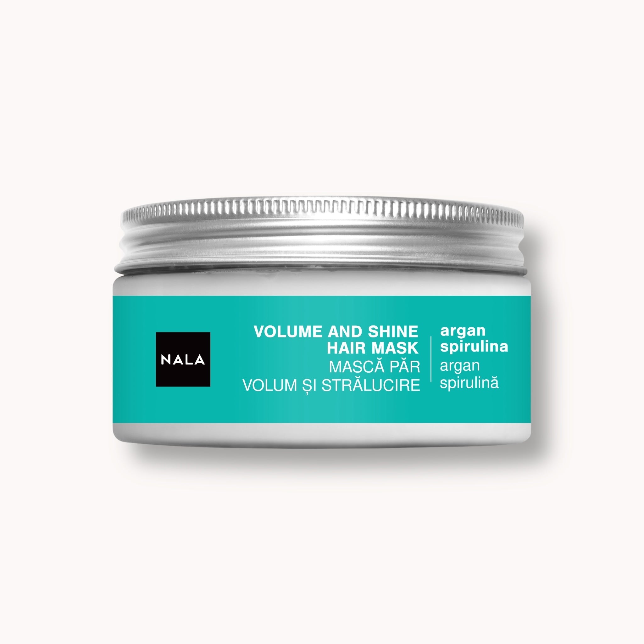 Volumizing & Shining Hair Mask - Argan & Spirulina