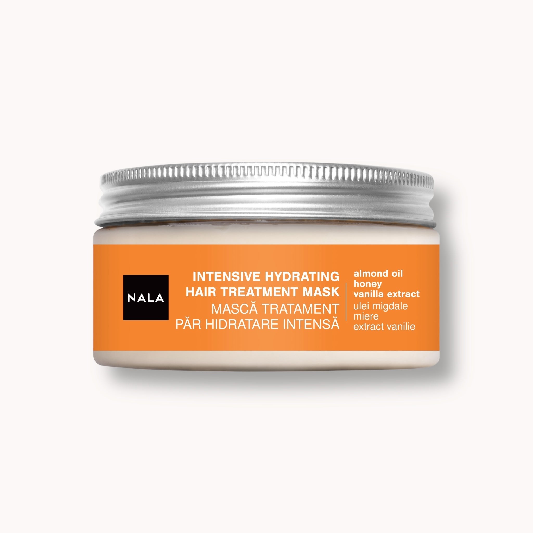 Intensive Hydrating Hair Treatment Mask - Almond Oil, Honey, Vanilla