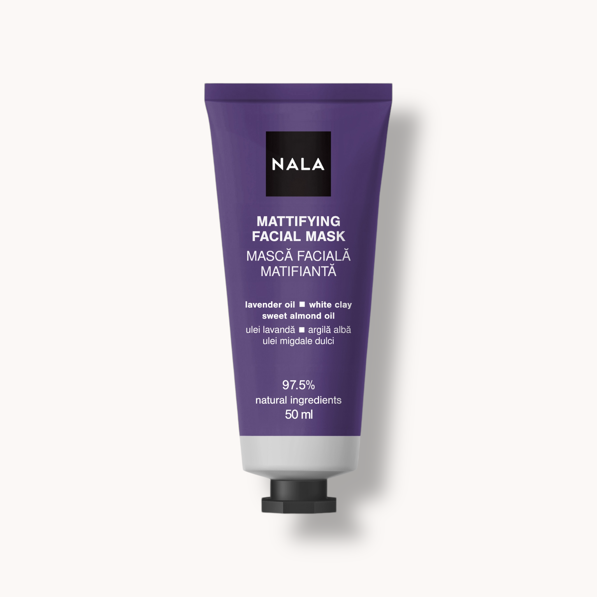 Mattifying Face Mask - Lavender Oil, White Clay, Sweet Almond Oil