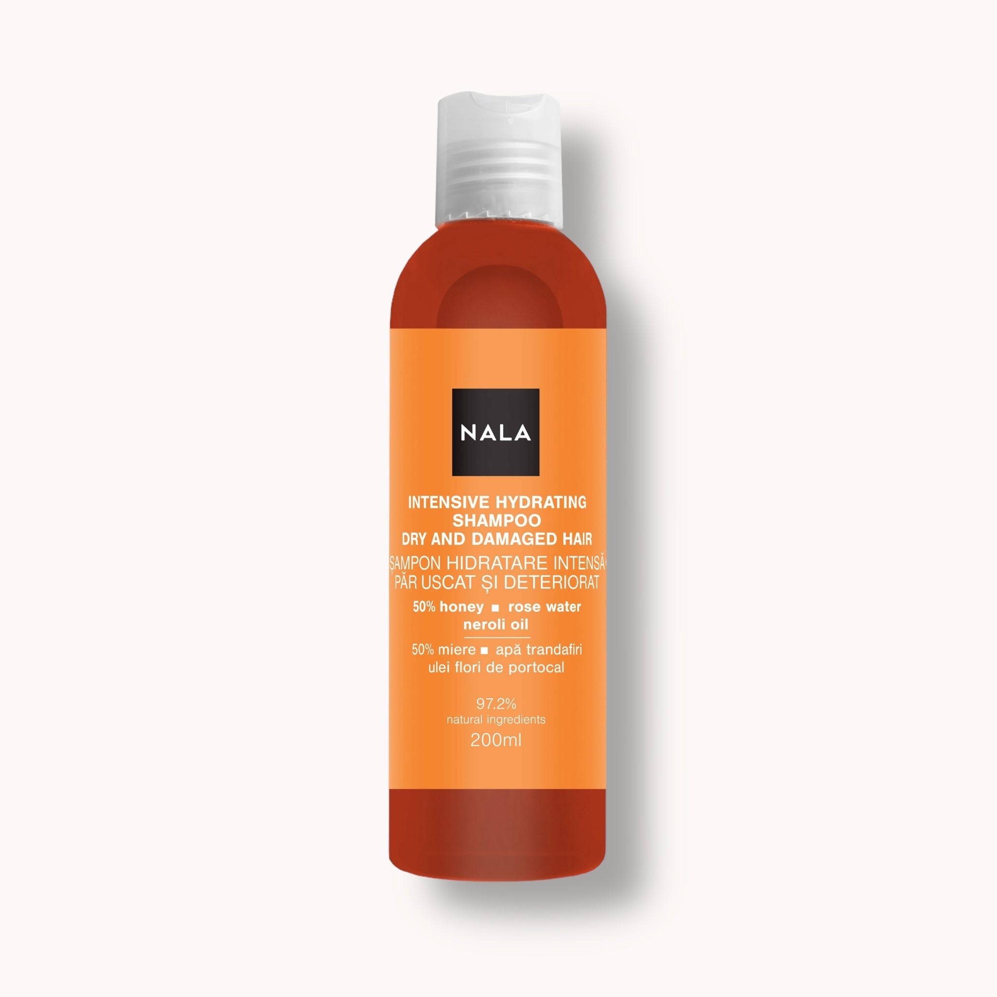 Intensive Hydrating Shampoo - 50% Honey, Roses, Orange Blossoms