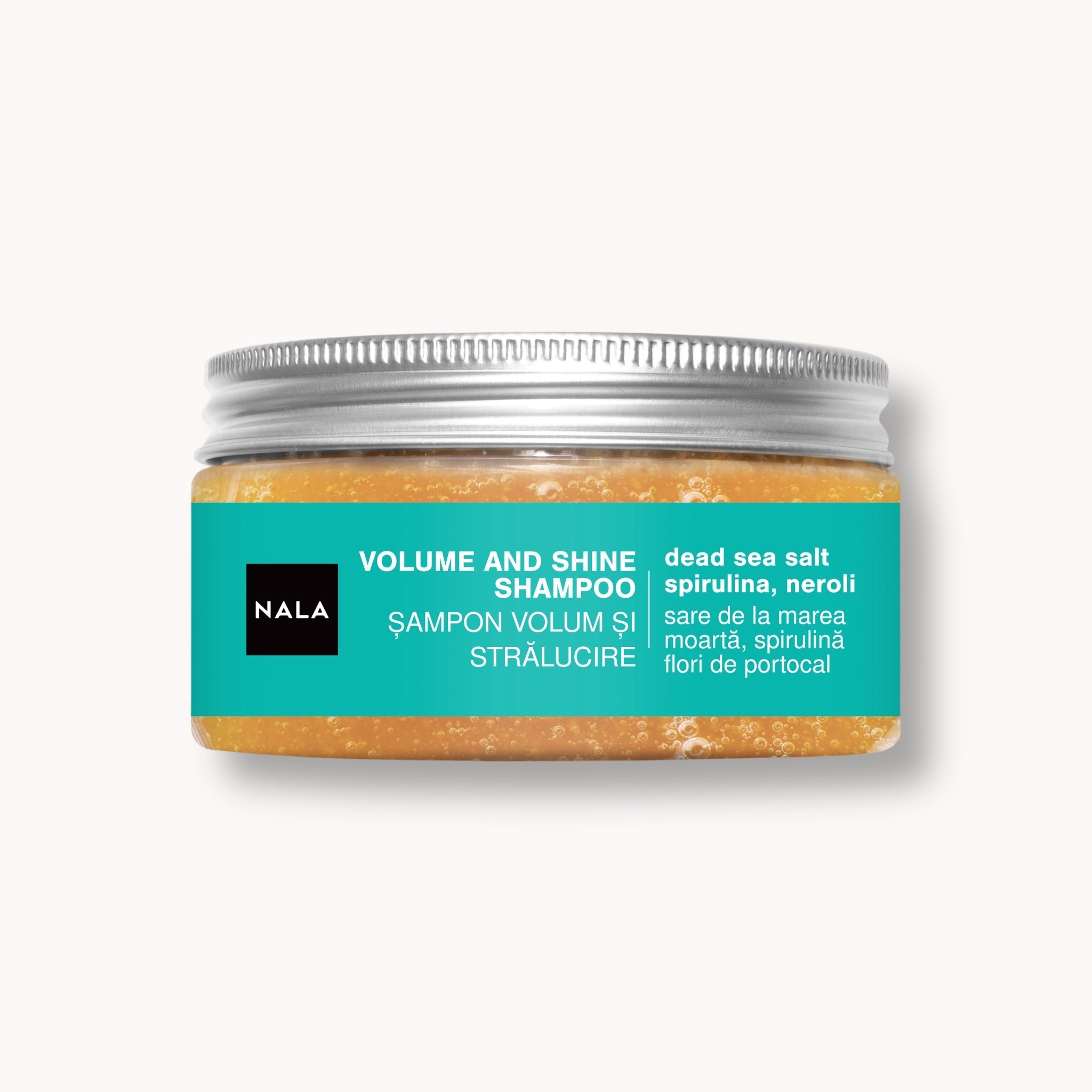 Volume & Shine Shampoo - Dead Sea Salt & Spirulina