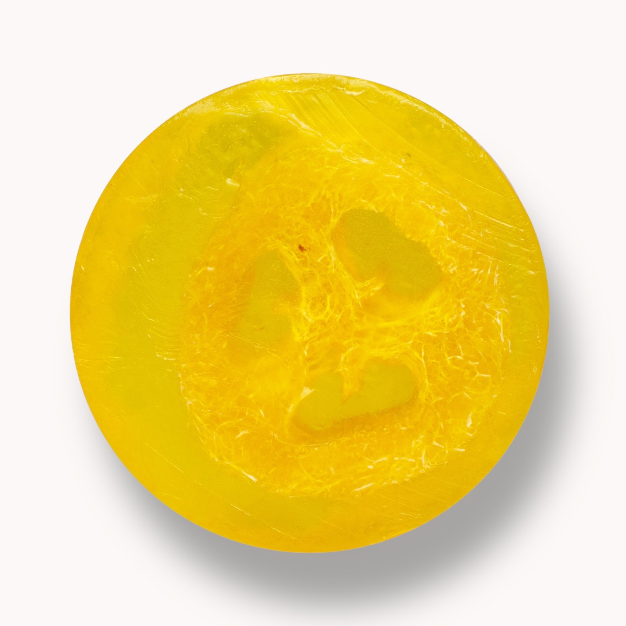 Natural Soap with Loofah - Lime