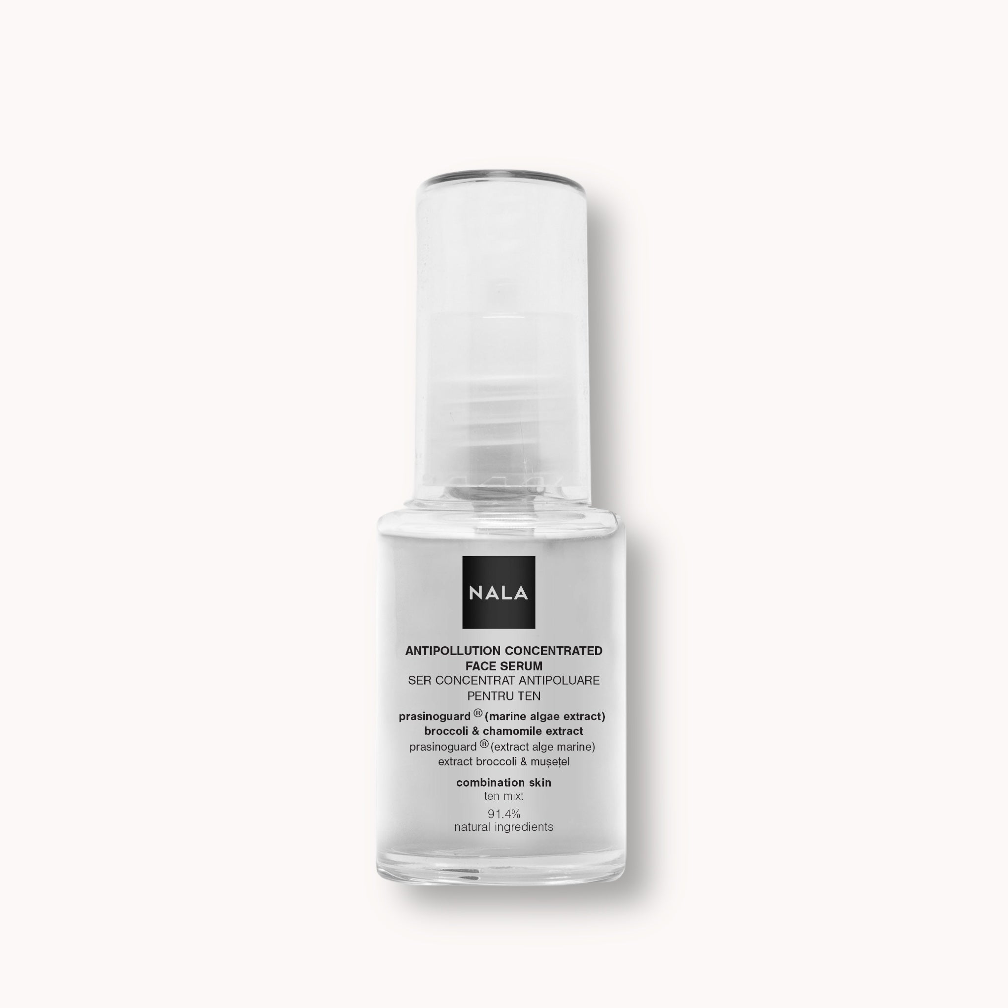 Anti-Pollution Concentrated Facial Serum - Prasinoguard, Broccoli, Chamomile