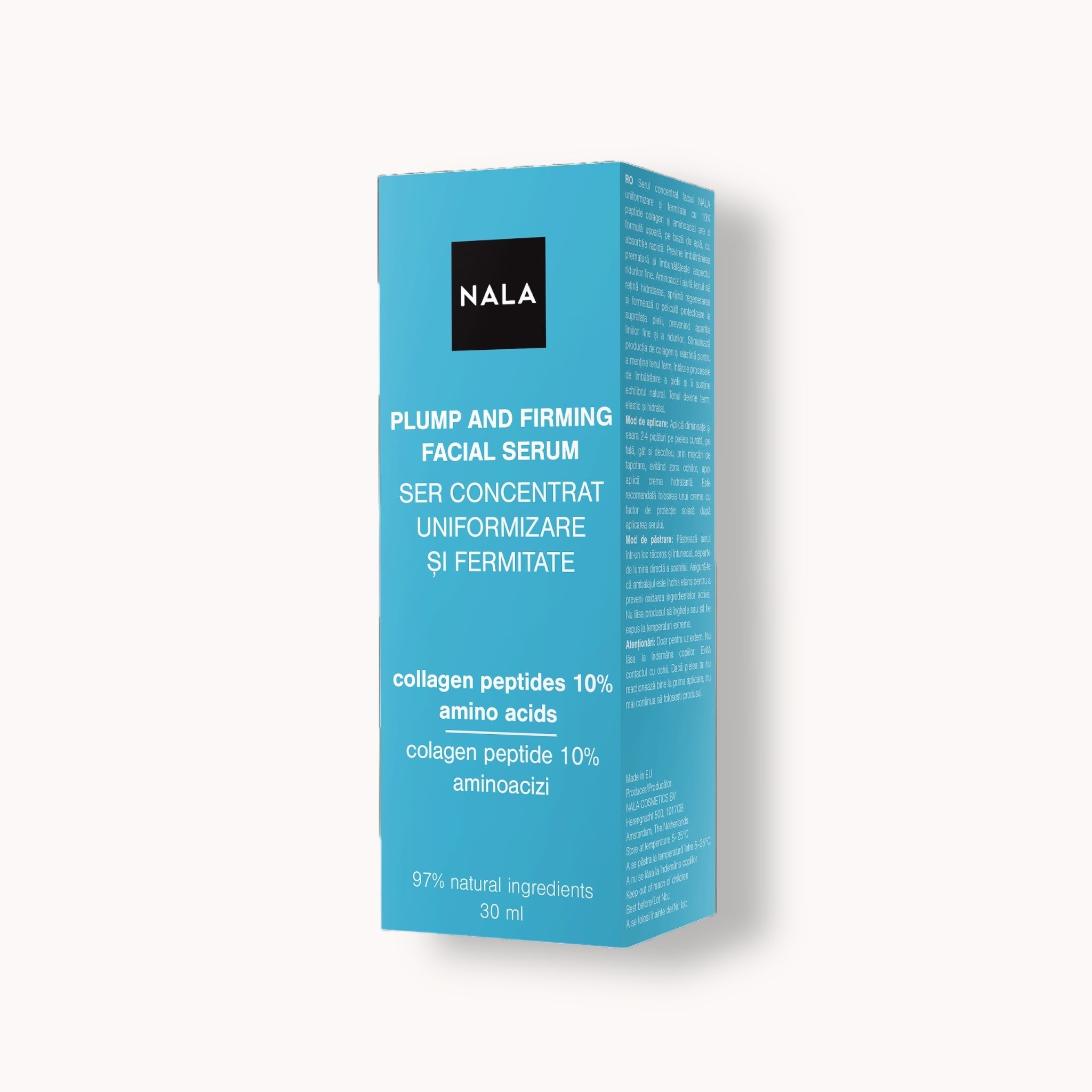 Plump and Firming Facial Serum - 10% Collagen Peptides + Amino Acids