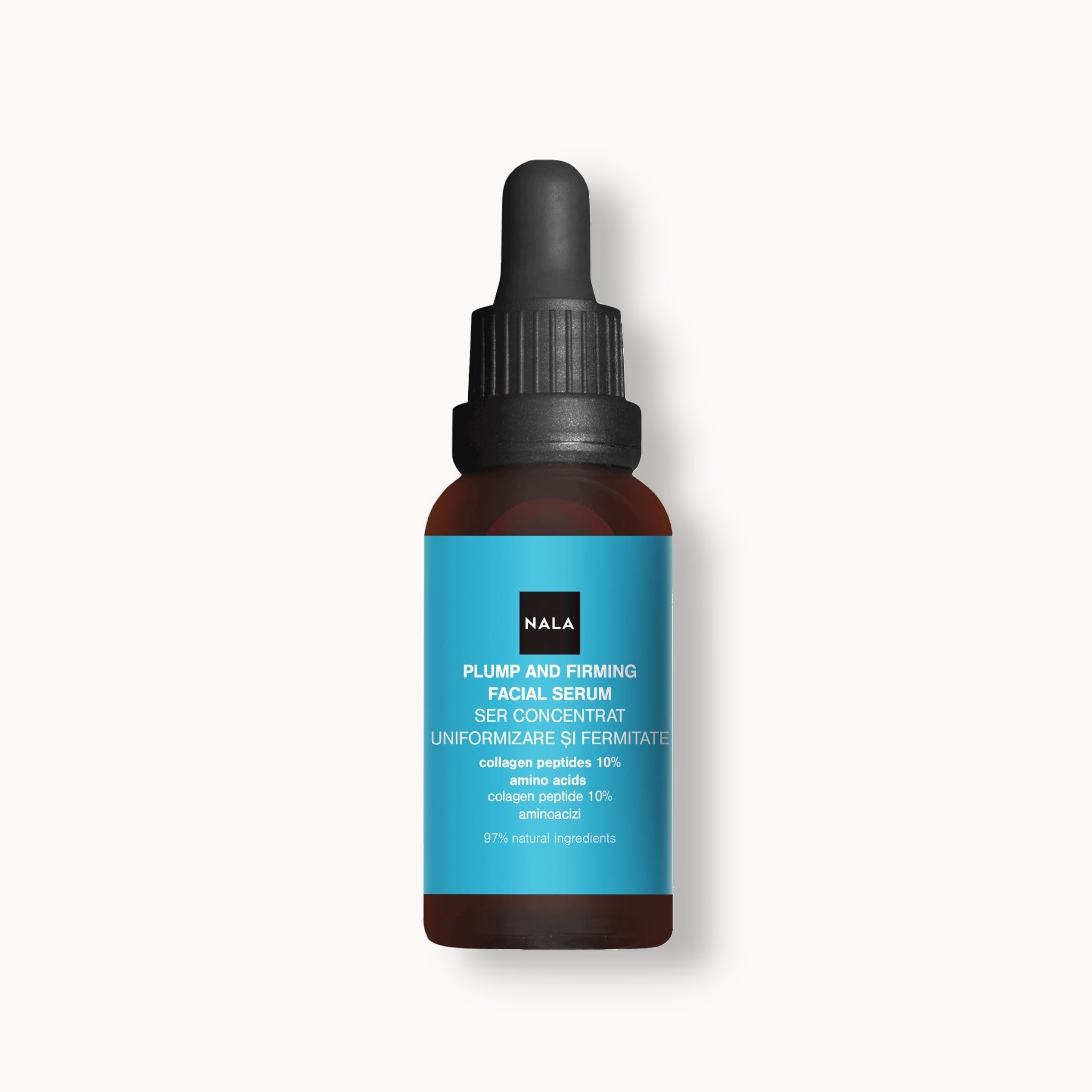 Plump and Firming Facial Serum - 10% Collagen Peptides + Amino Acids